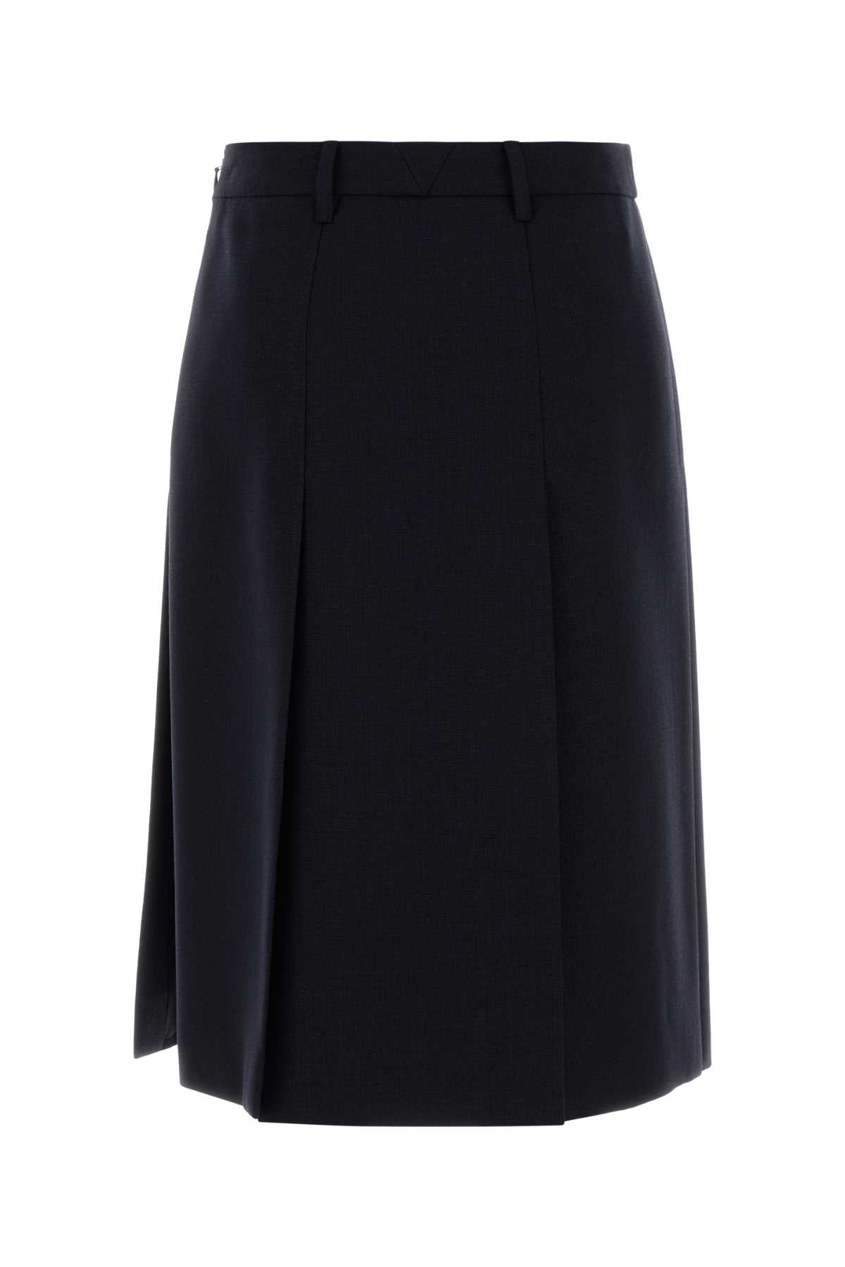 PRADA Elegant Wool Skirt for Women - FW25 Collection