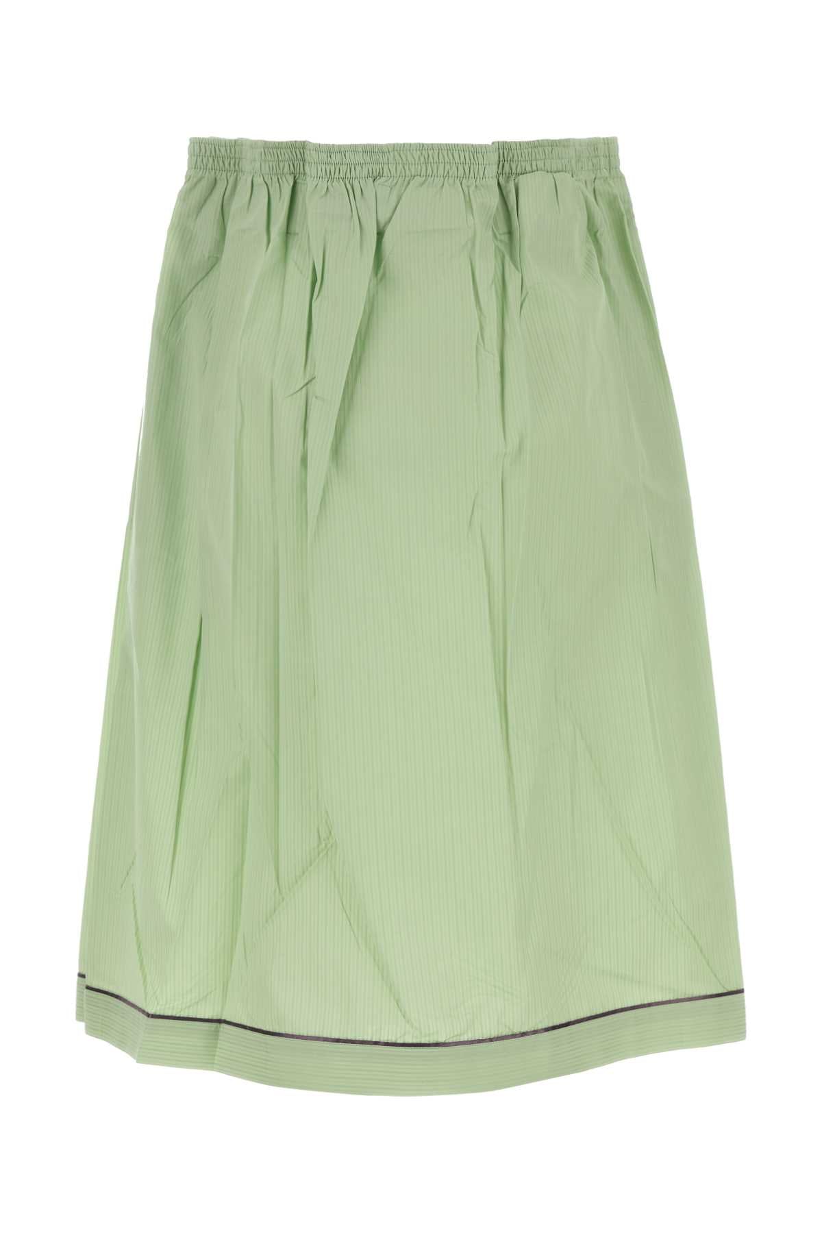 PRADA Cotton Mini Skirt