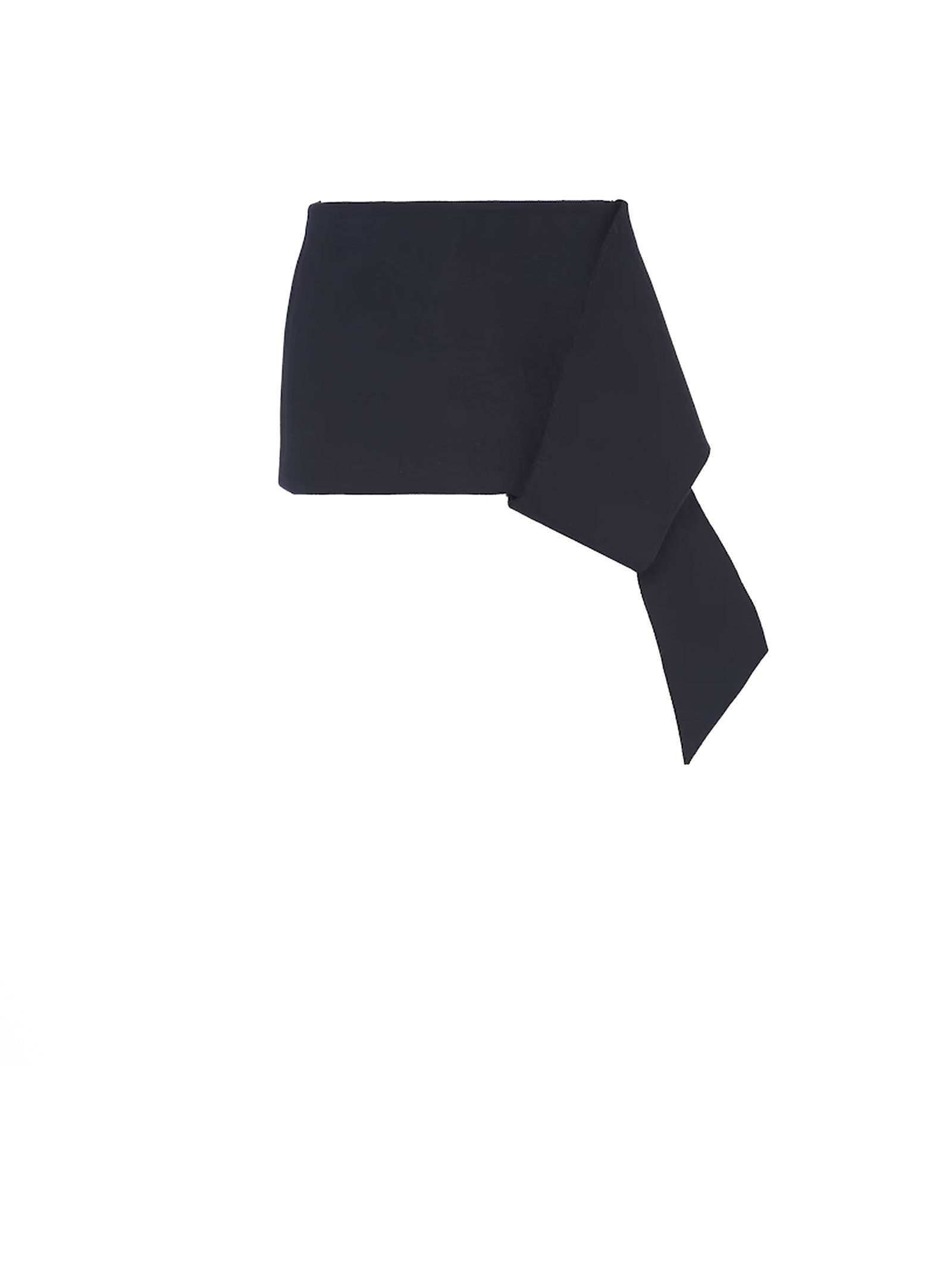 PRADA Asymmetric-Hem Mini Skirt