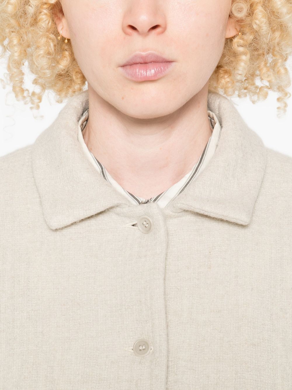 APUNTOB Linen and Wool Jacket