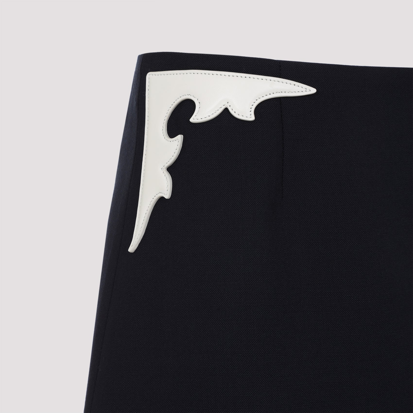 PRADA Wool Mini Skirt for Women - SS25 Collection