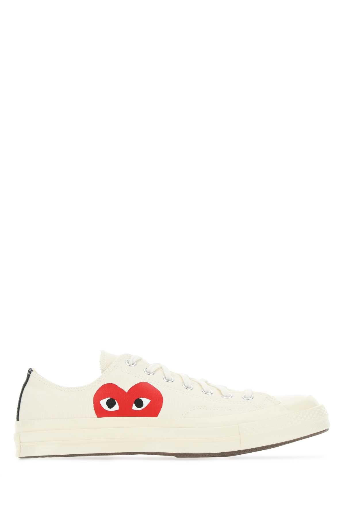 COMME DES GARÇONS PLAY Canvas Sneakers for All