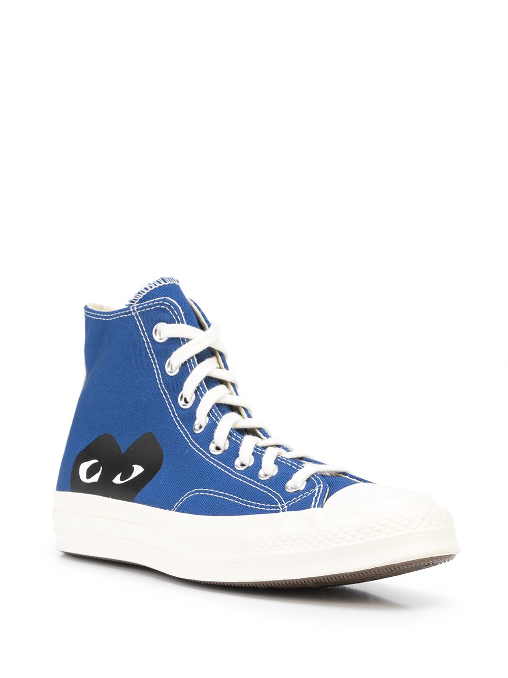 COMME DES GARÇONS CONVERSE Half Heart Chuck Taylor '70 High Top Sneaker