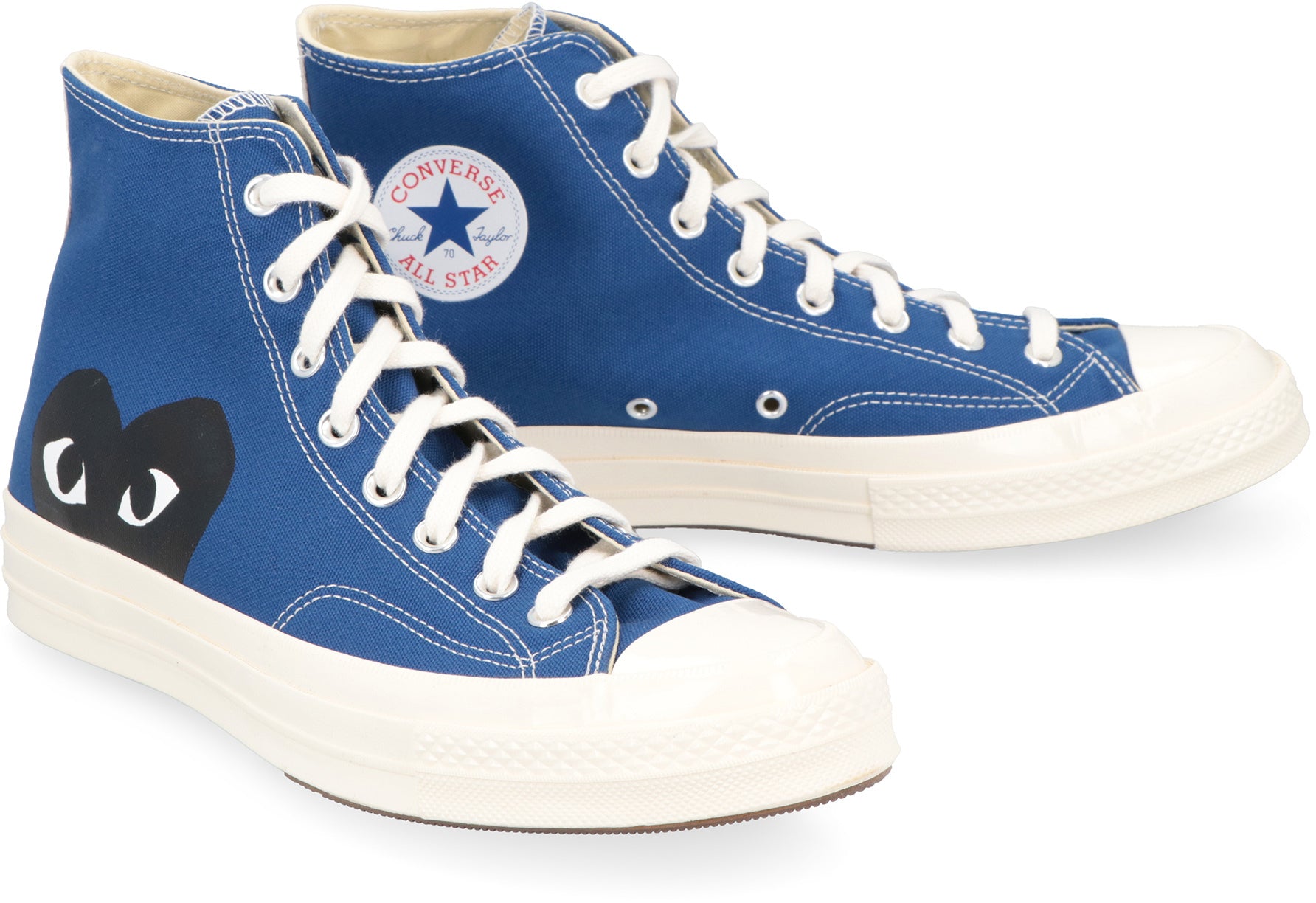 COMME DES GARÇONS CONVERSE Half Heart Chuck Taylor '70 High Top Sneaker