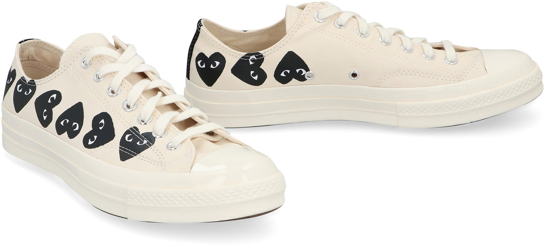 COMME DES GARÇONS PLAY Low-Top Canvas Sneakers for Men