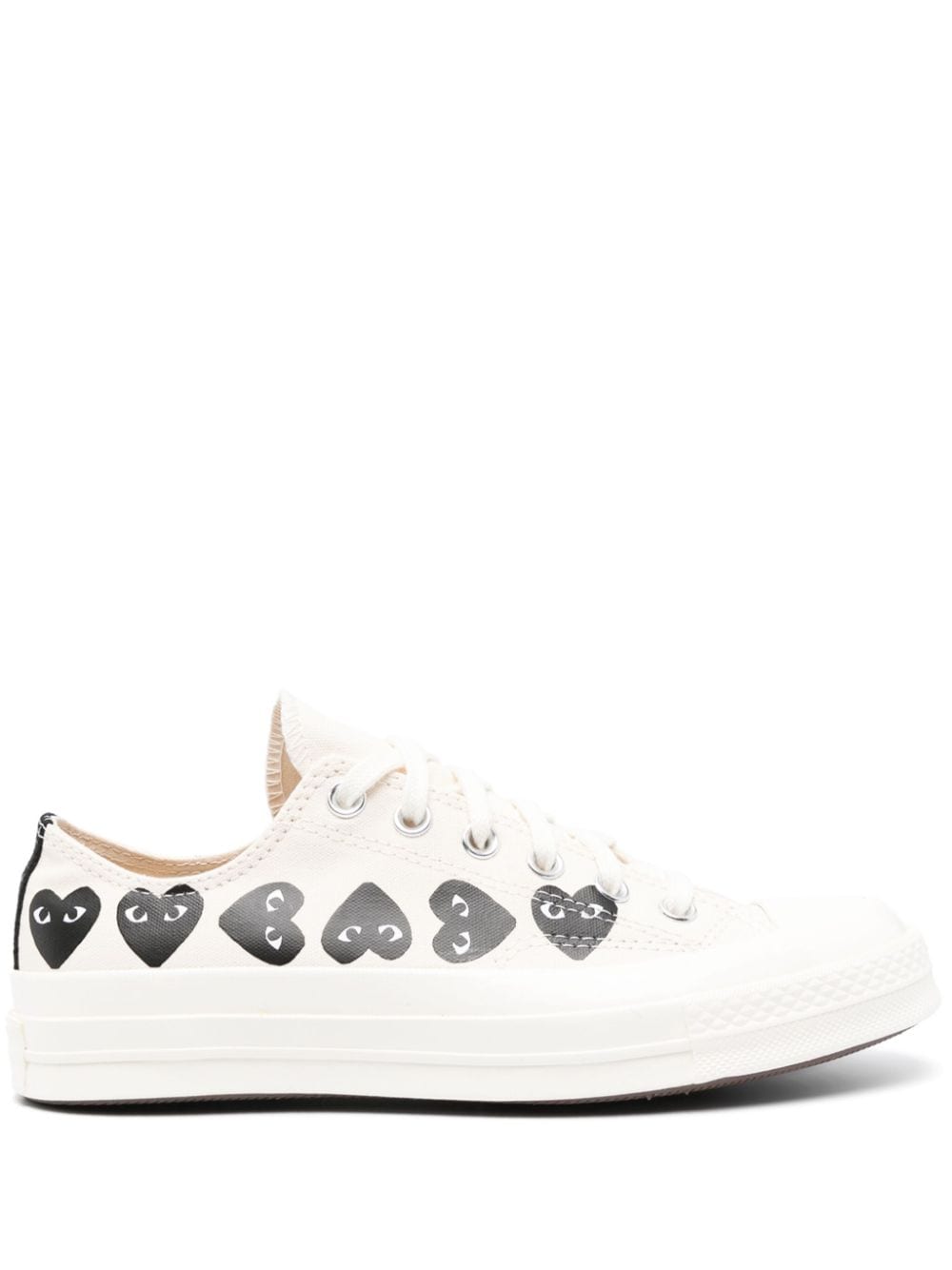 COMME DES GARÇONS PLAY Chic Canvas Sneakers for Women