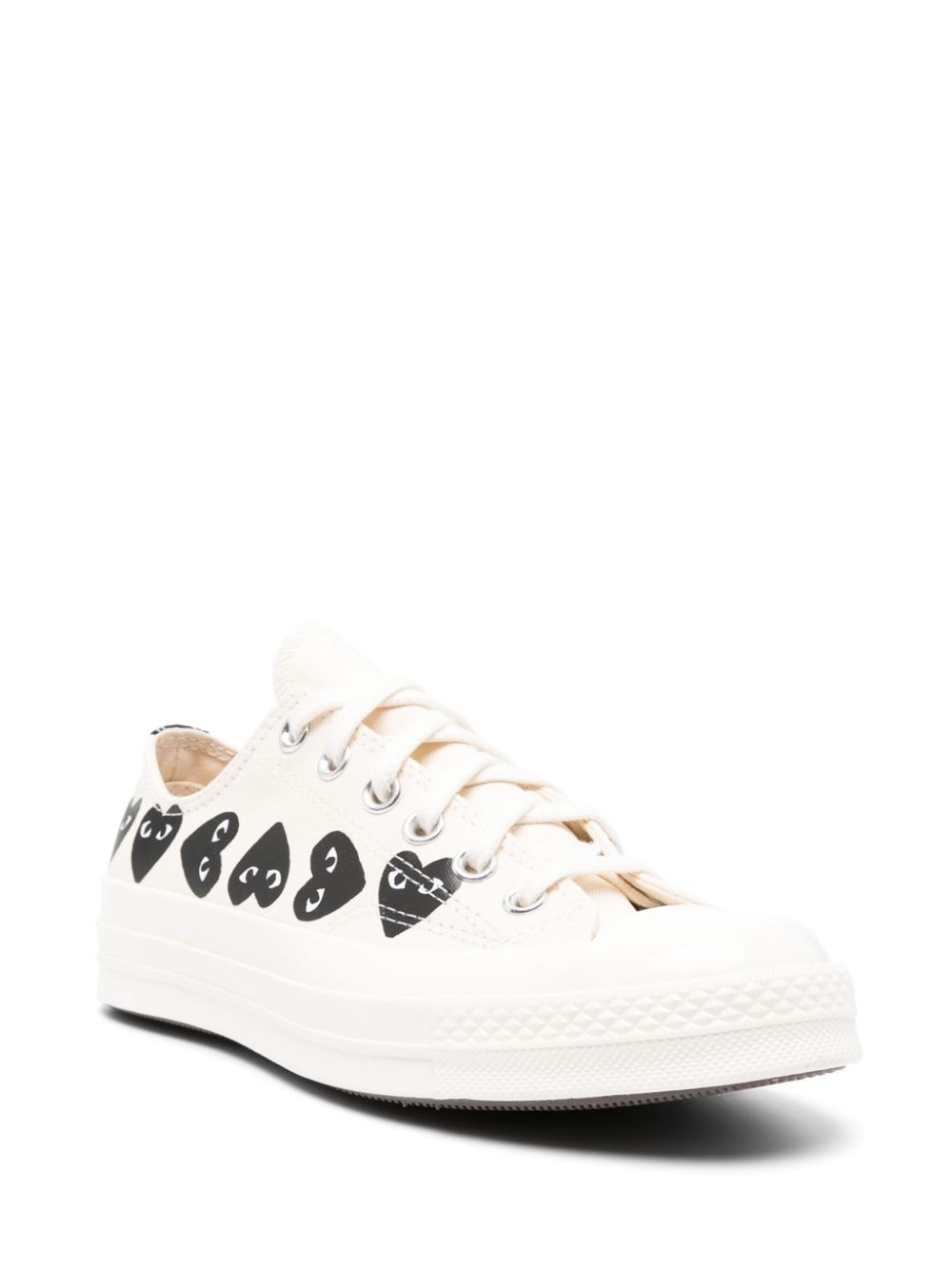 COMME DES GARÇONS PLAY Chic Canvas Sneakers for Women
