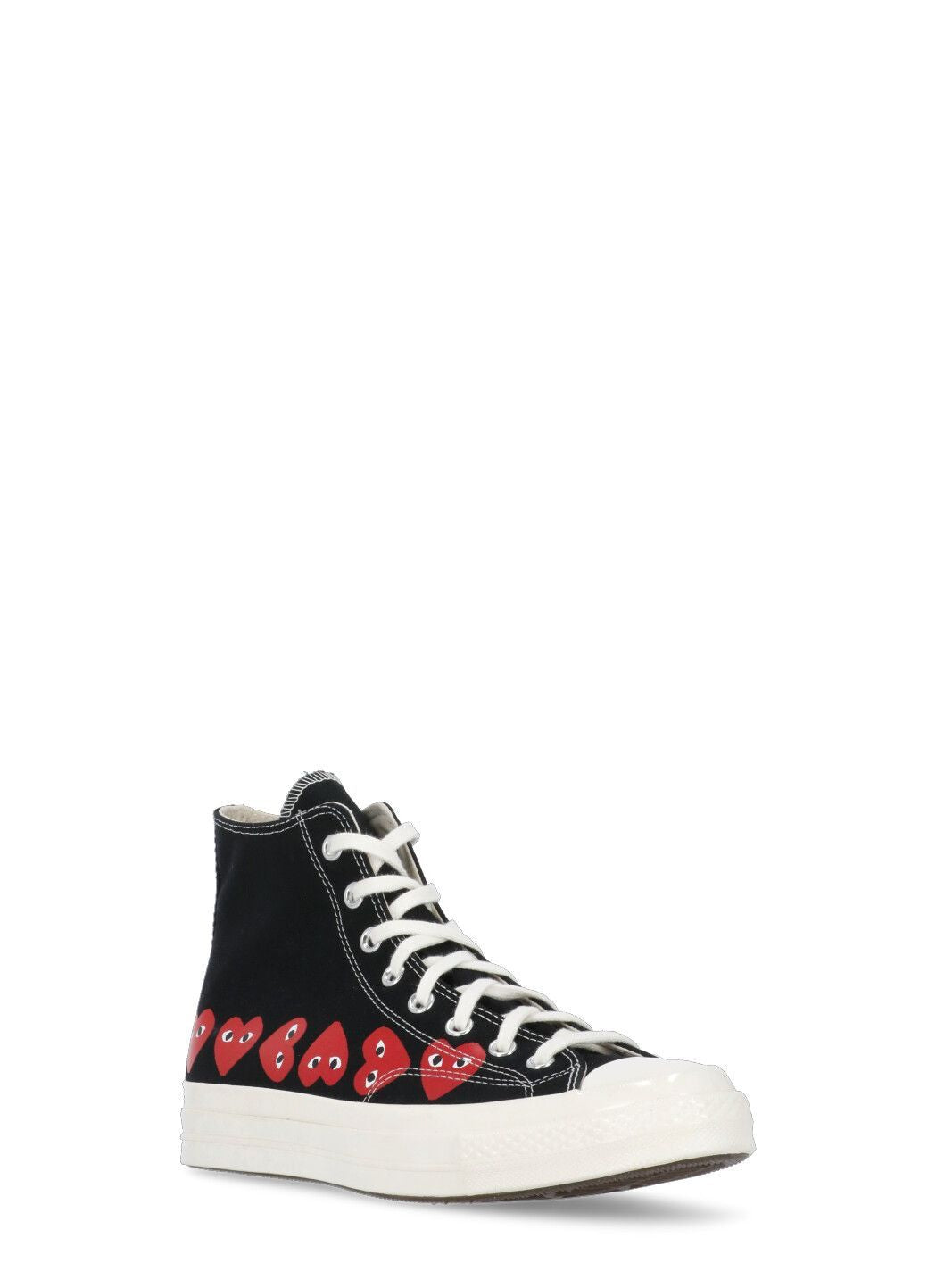 COMME DES GARÇONS PLAY Classic Mini Hearts Lace-Up Sneakers