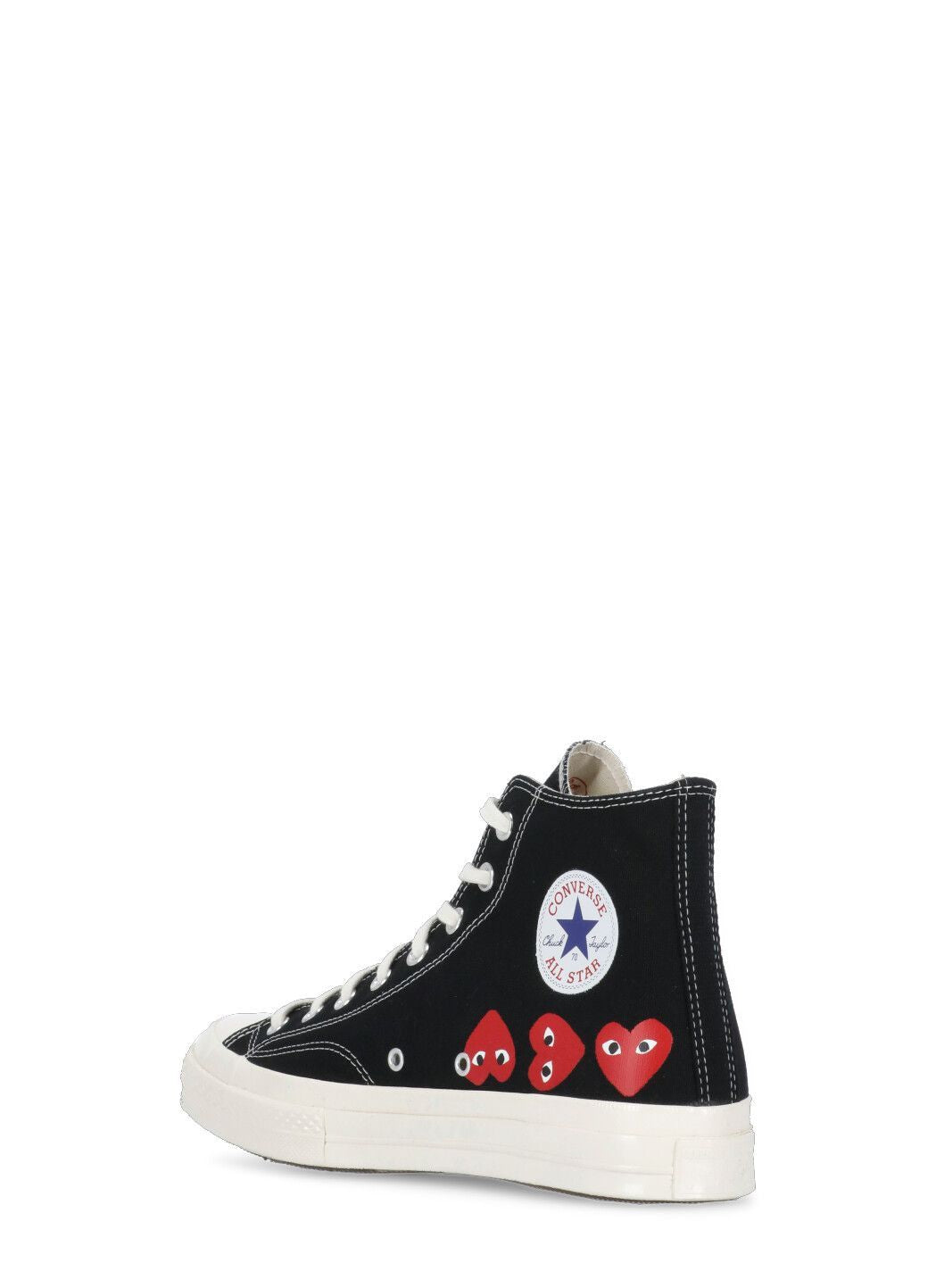 COMME DES GARÇONS PLAY Classic Mini Hearts Lace-Up Sneakers