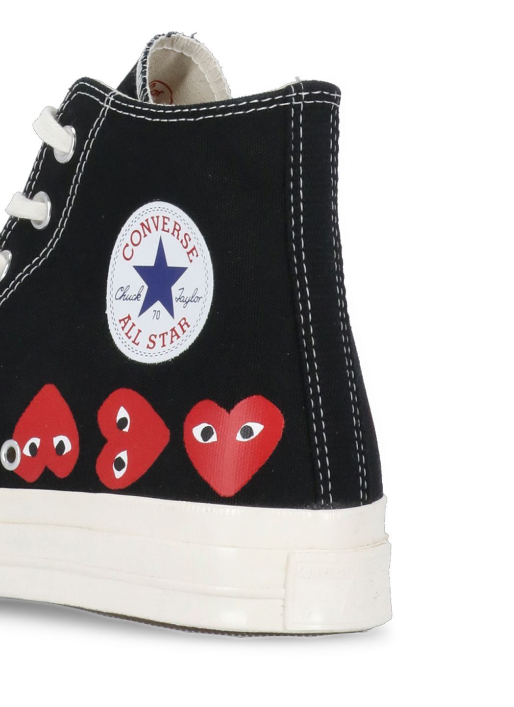COMME DES GARÇONS PLAY Classic Mini Hearts Lace-Up Sneakers