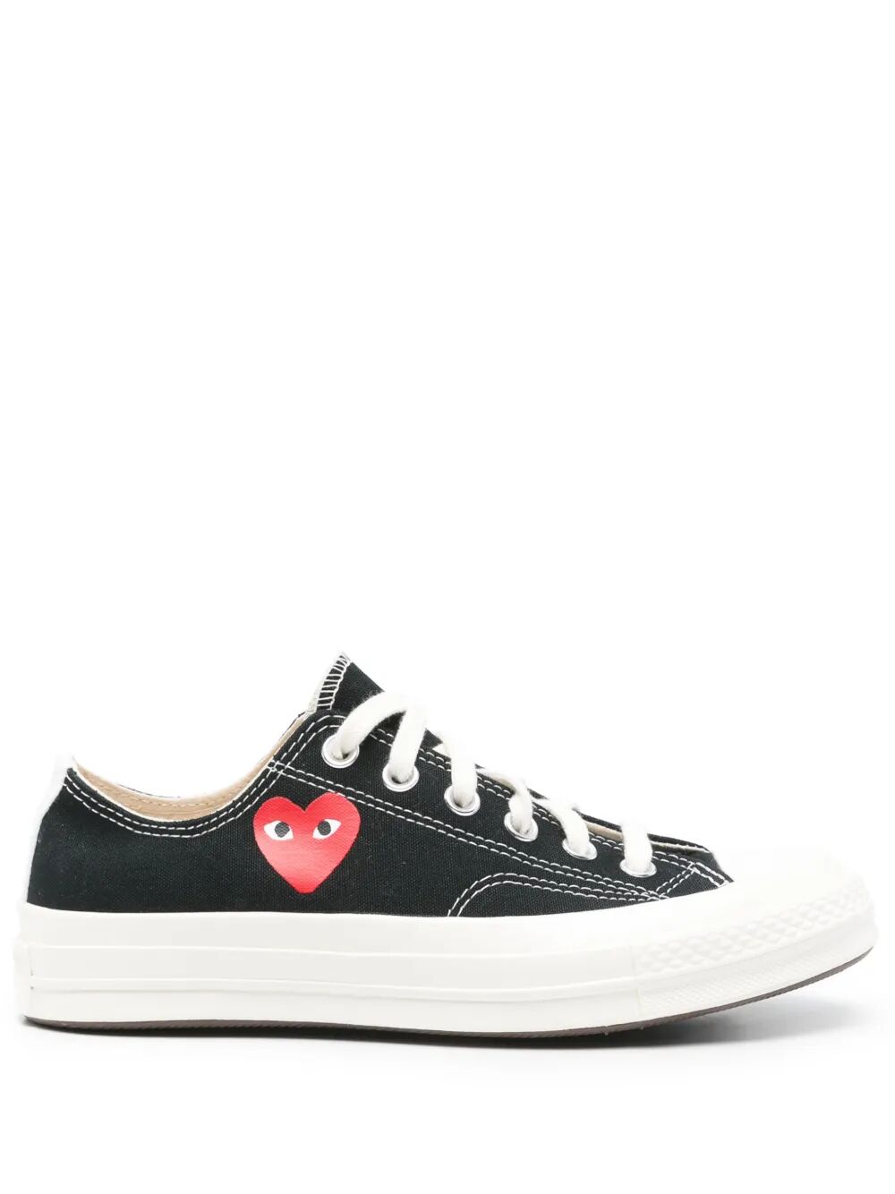 COMME DES GARÇONS CONVERSE Heart Emblem Low Top Sneakers