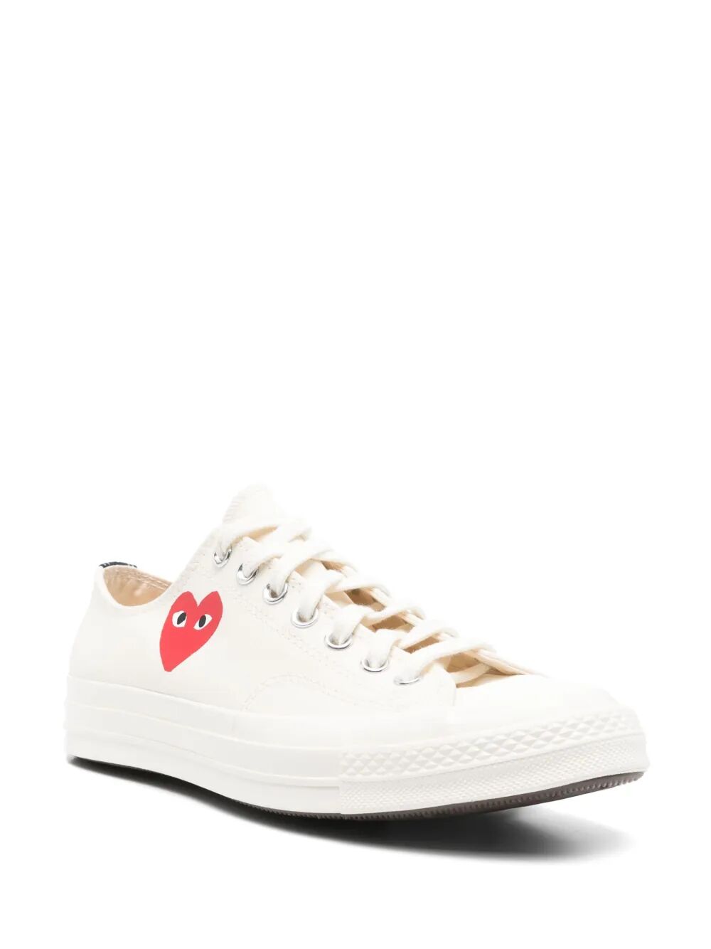 COMME DES GARÇONS CONVERSE Heart-Embellished Low Top Sneakers for Men