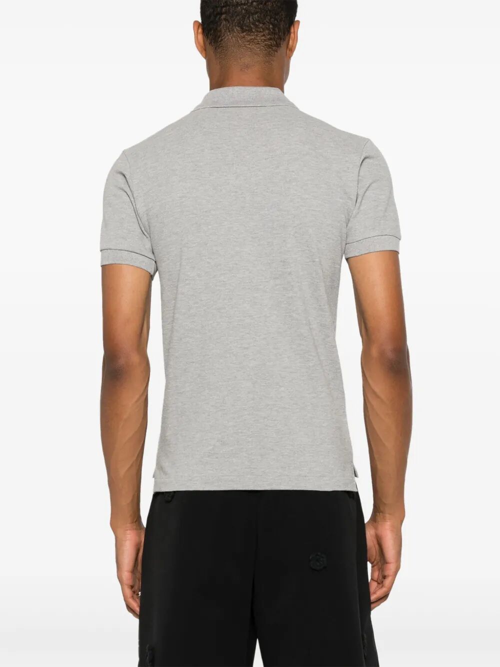 COMME DES GARÇONS PLAY Heart Detail Cotton Polo Shirt