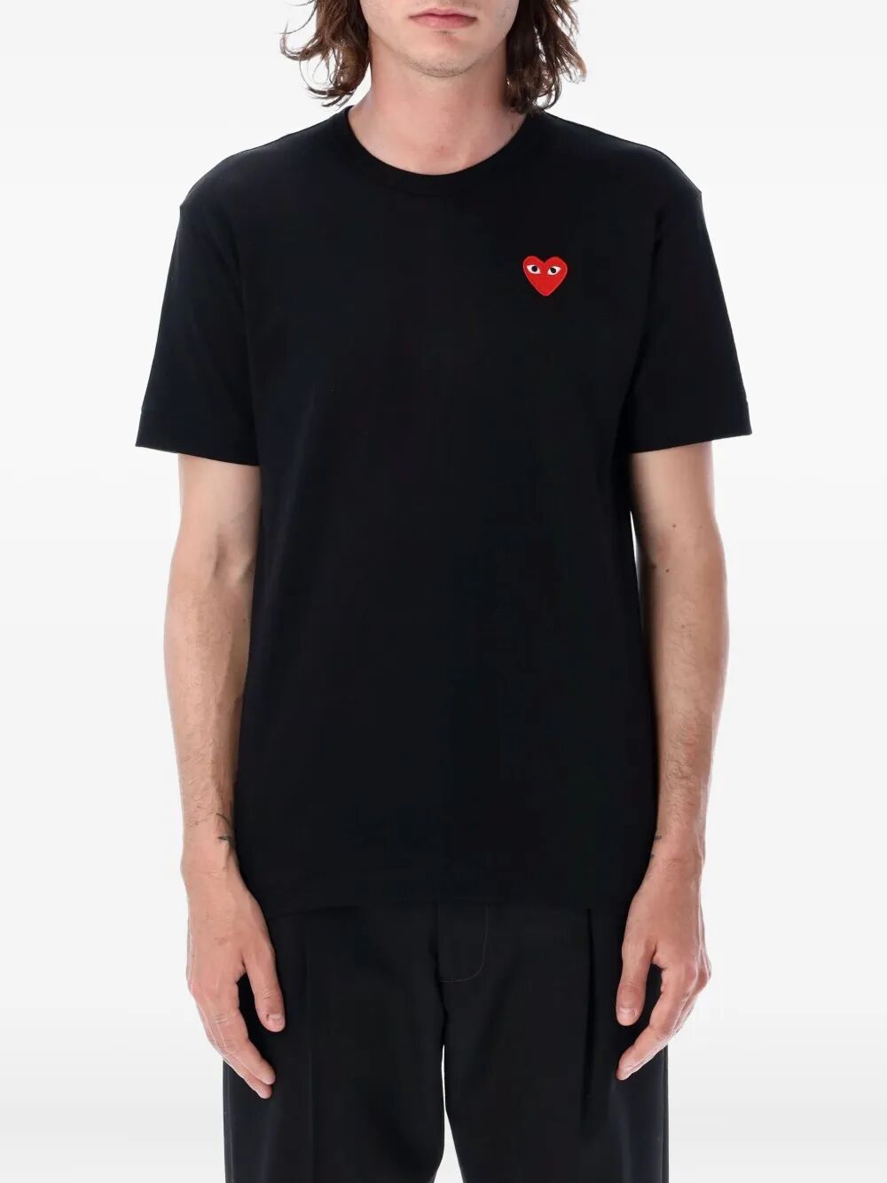 COMME DES GARÇONS PLAY Cotton Heart Logo T-Shirt for Men