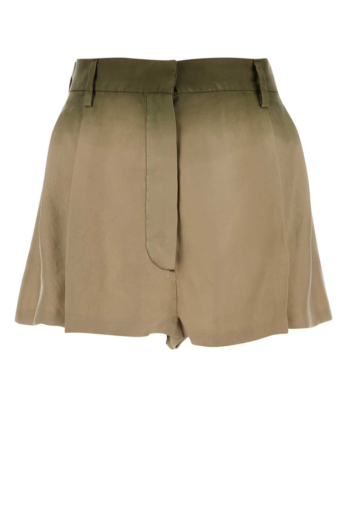 PRADA Silk Mini Shorts for Women