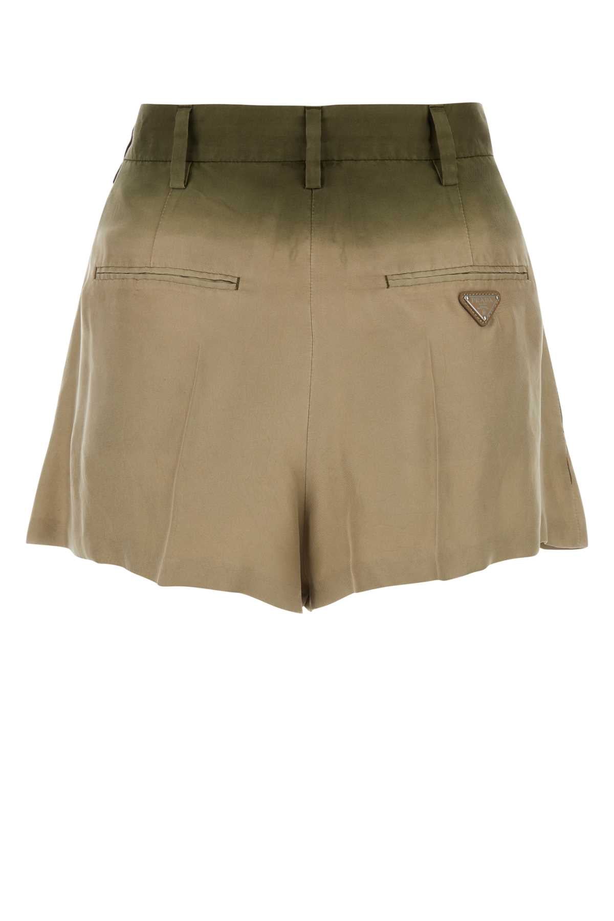 PRADA Silk Mini Shorts for Women