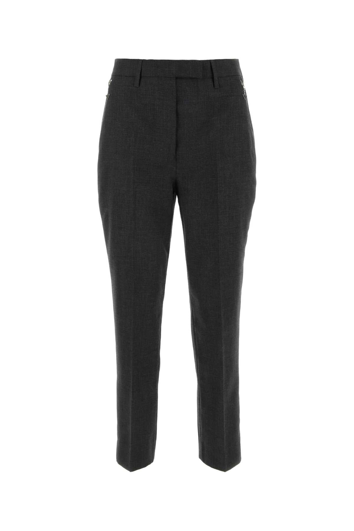 PRADA Chic Wool Trousers for Women - Fall/Winter 2025