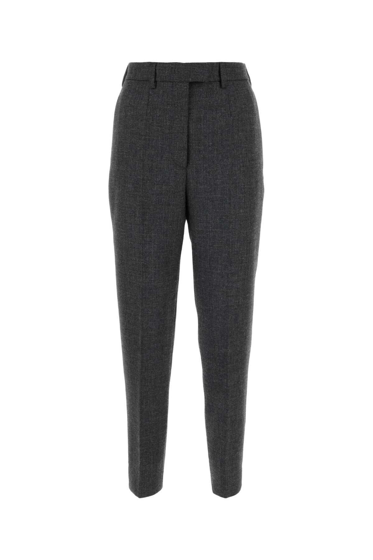 PRADA Wool Pants for Women - SS25 Collection