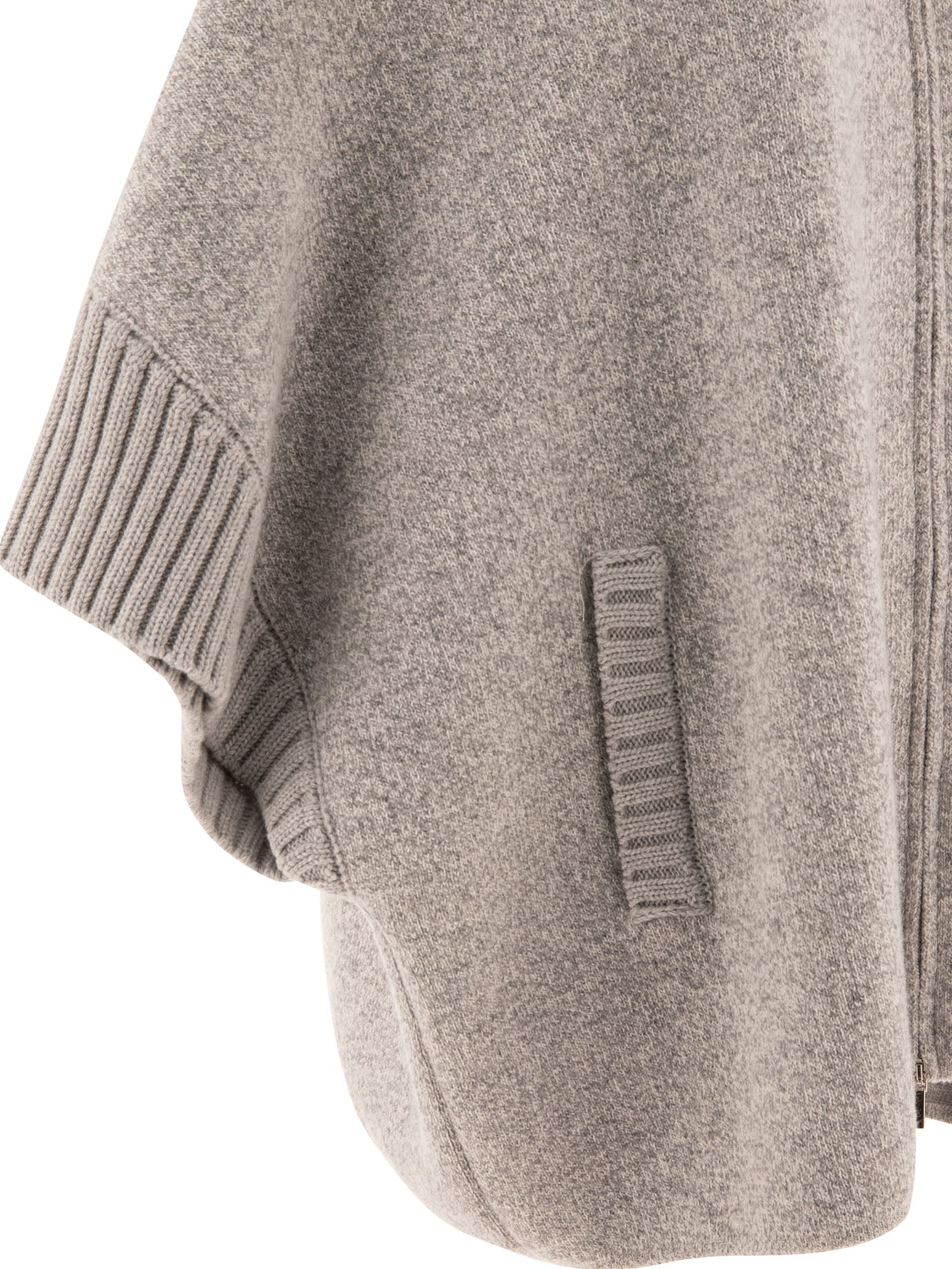 GIOVI Wool and Cashmere Poncho for Women