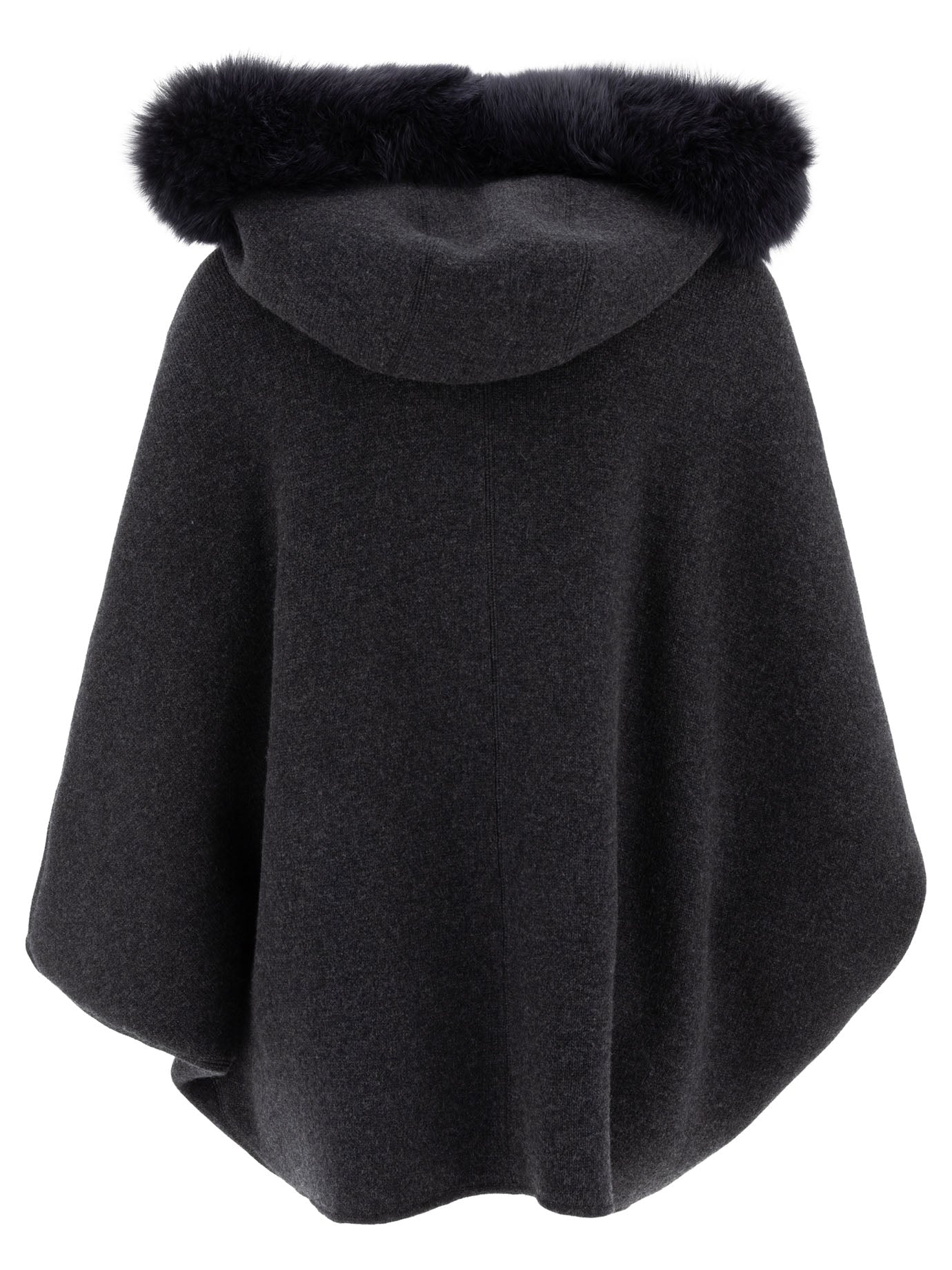 GIOVI Chic Wool and Cashmere Poncho for Women - Fall/Winter 2025