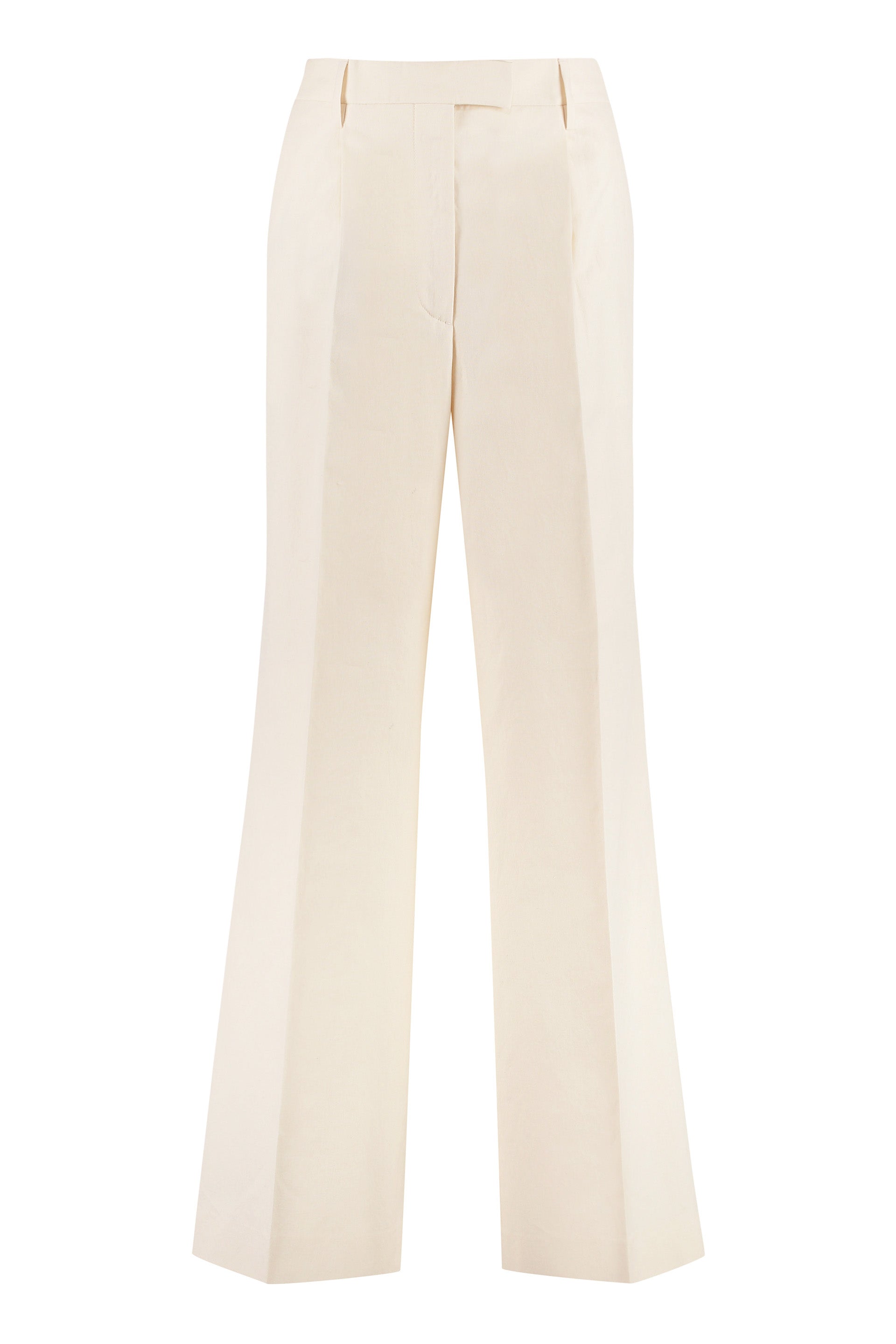 PRADA Wide-Leg Cotton Trousers for Women