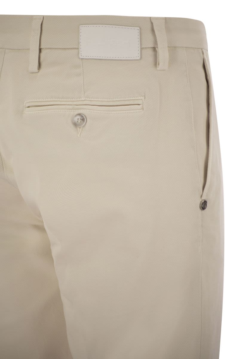 REHASH Stretch Cotton and Lyocell Slim Fit Chino Trousers