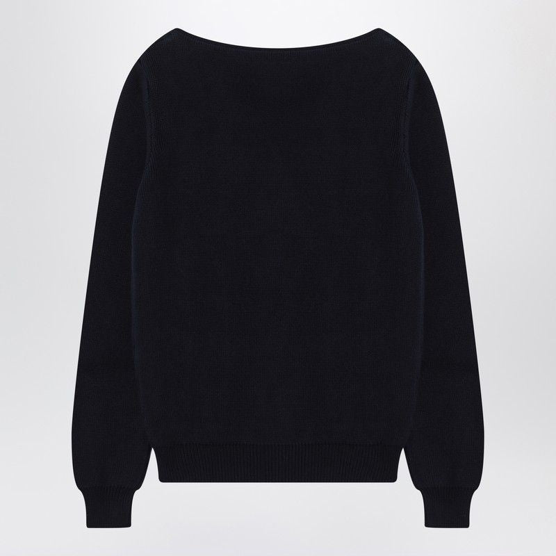 PRADA Geometric Detail Cotton Sweater