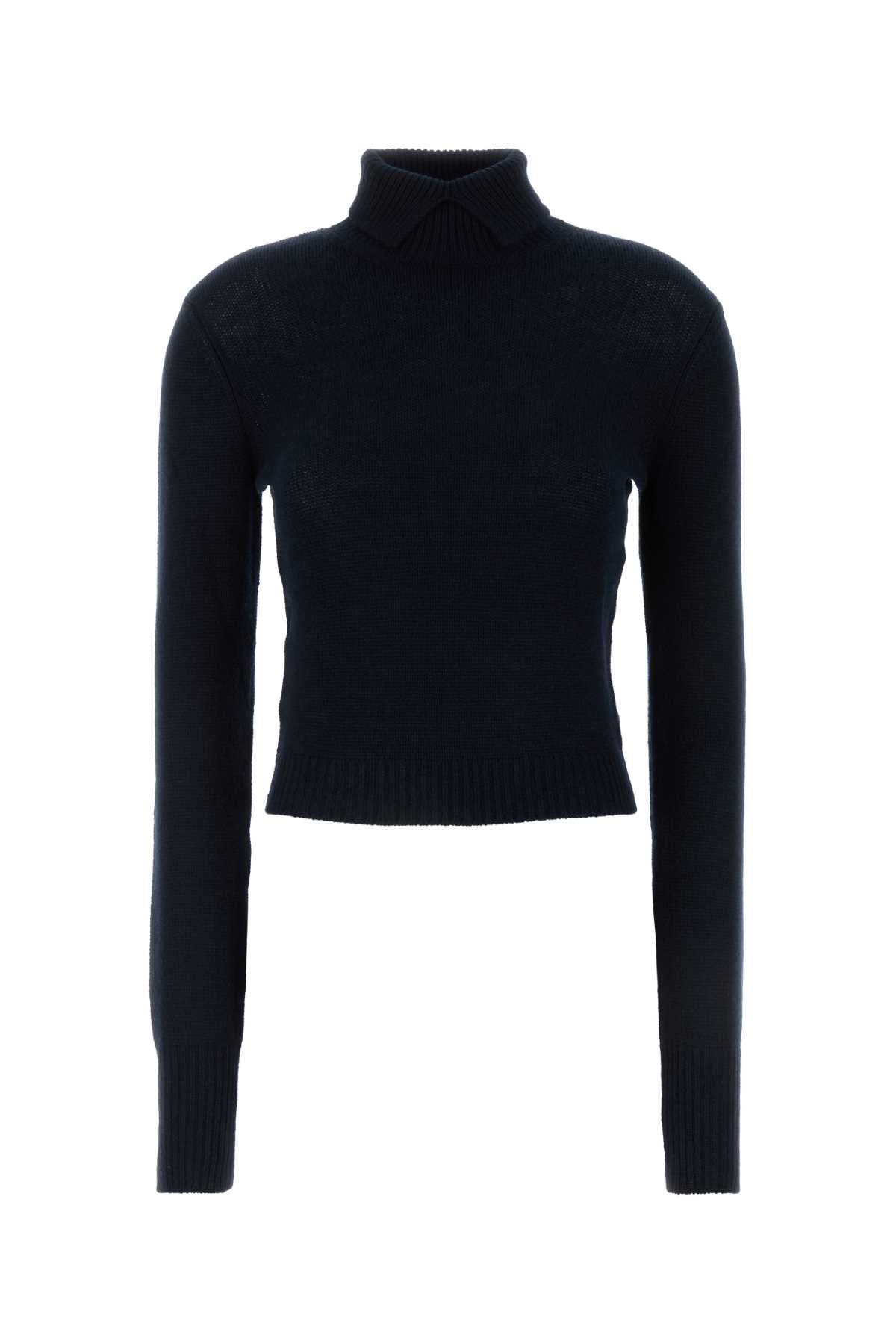 PRADA Cashmere Sweater with High Neck for Women