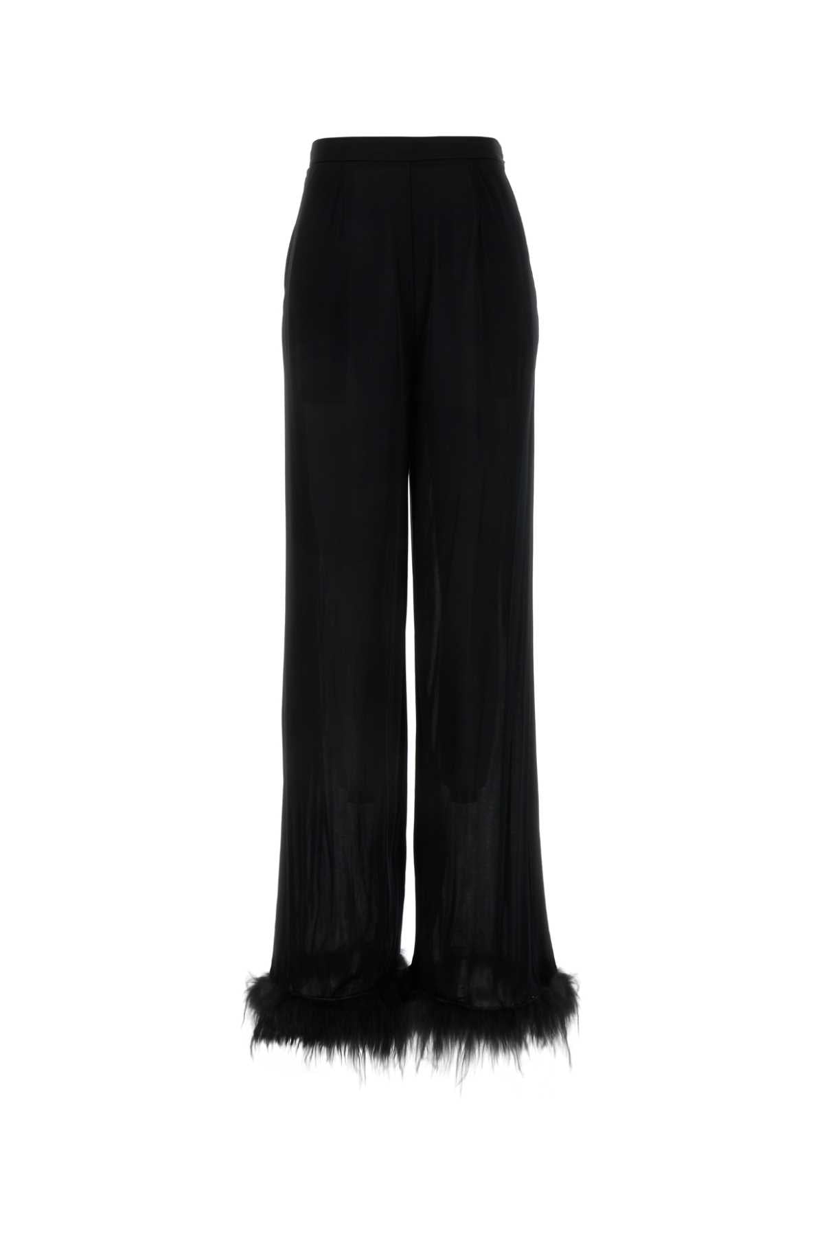 PRADA Wide-Leg Satin Pants for Women
