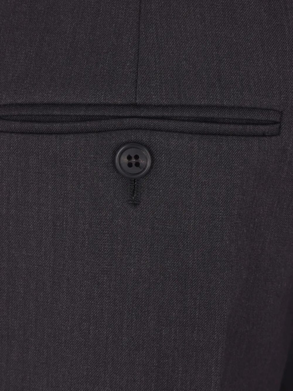 PRADA Safety-Pin Detail Wool Trousers for Women - FW25 Collection