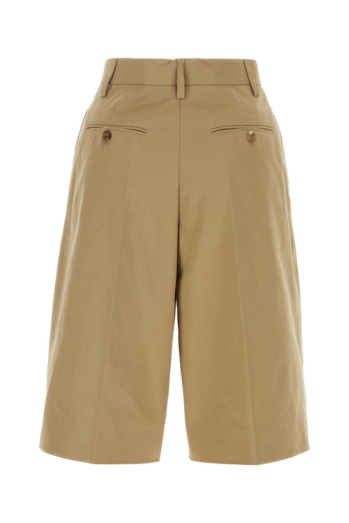 PRADA Cotton Bermuda Shorts for Women