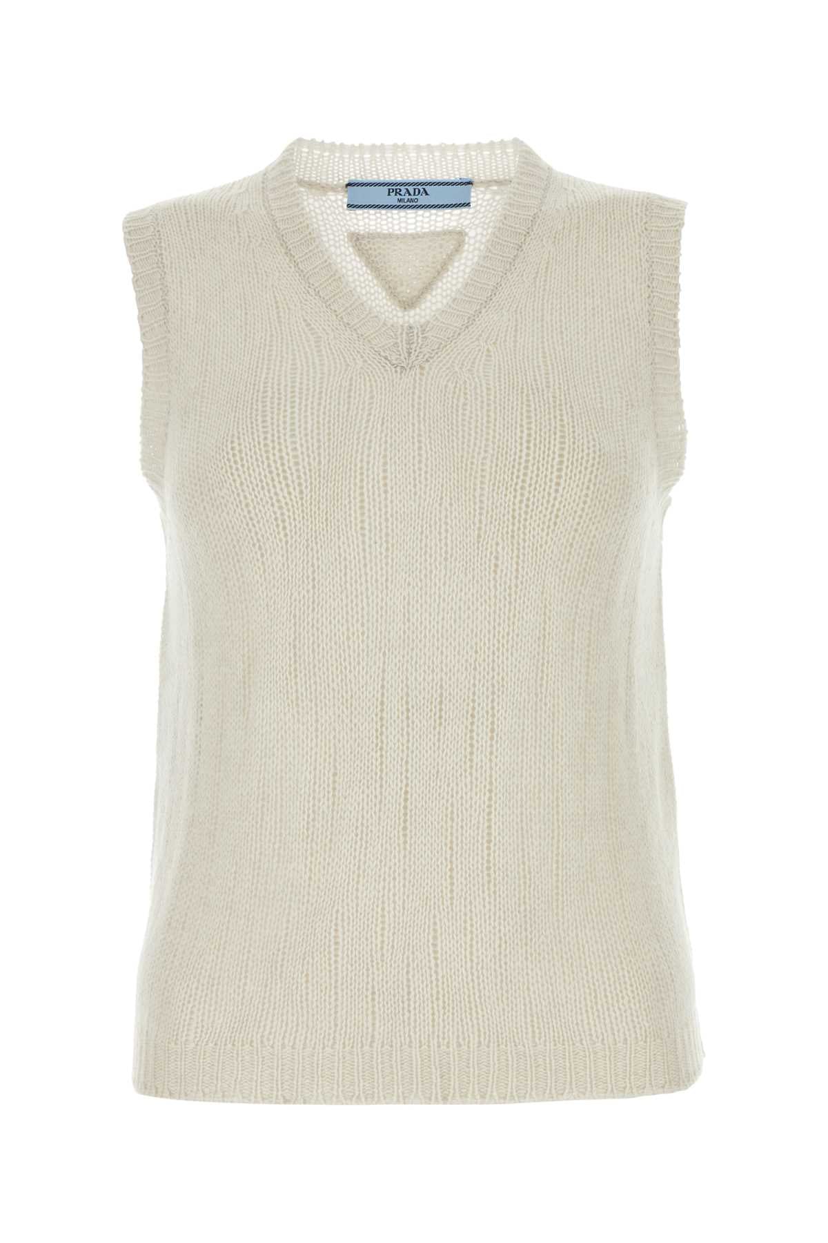 PRADA Chic Cashmere Vest for Women - SS24 Collection