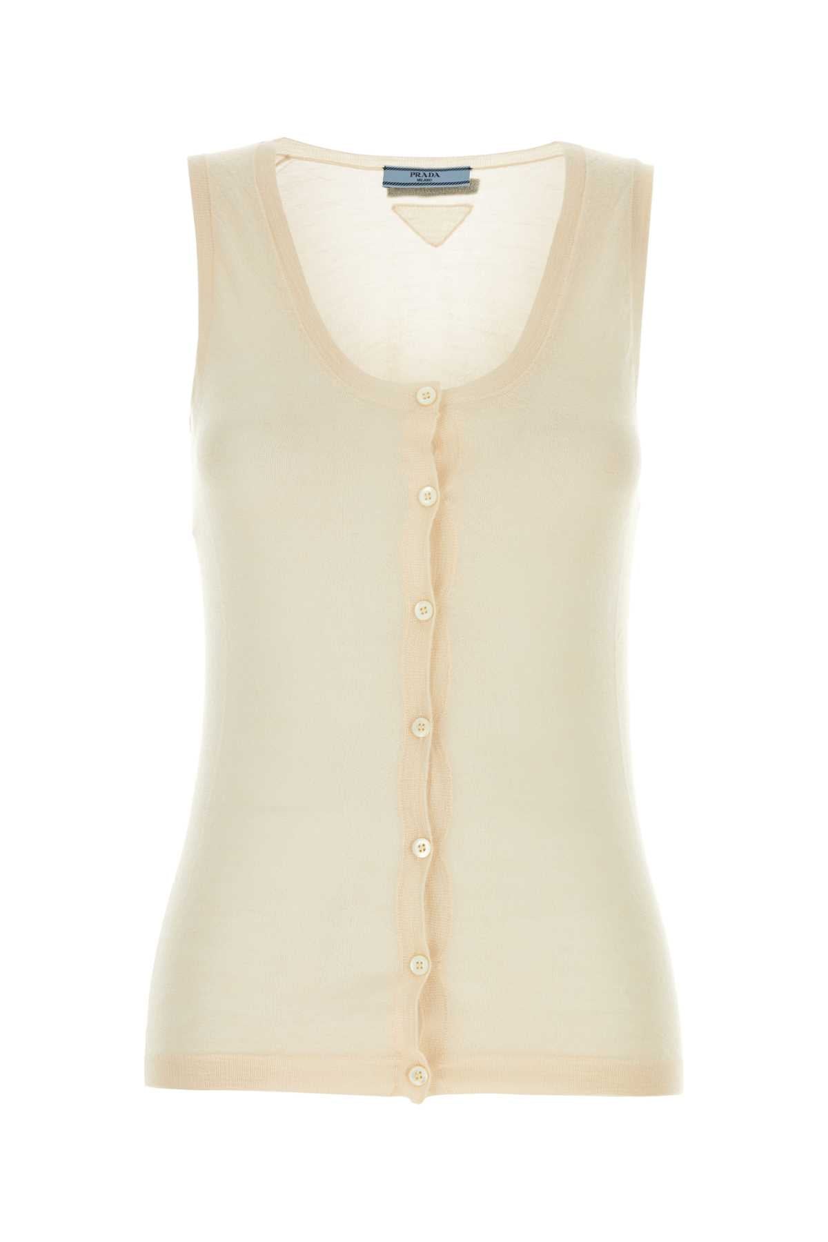 PRADA Elegant Cashmere Blend Mini Vest for Women