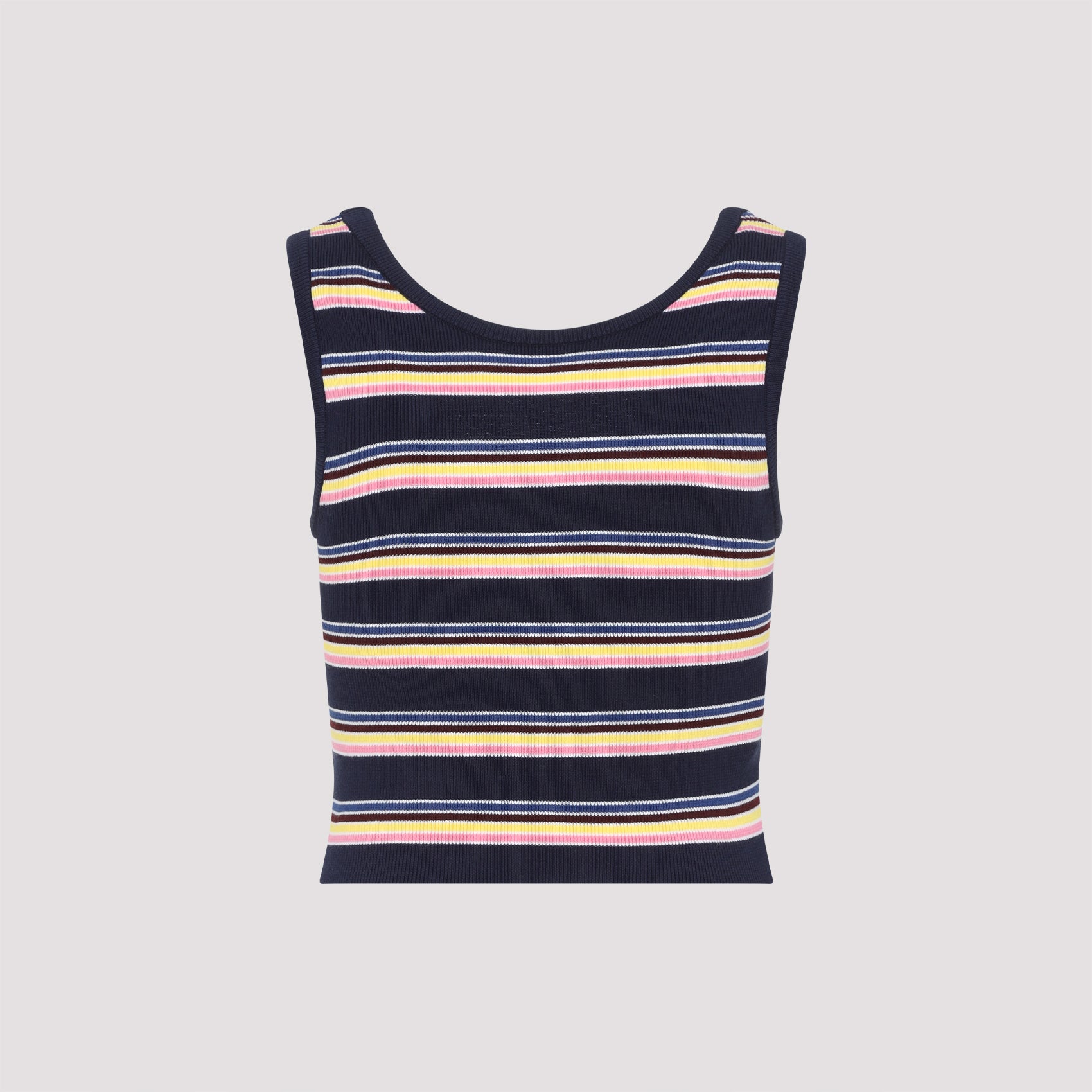 PRADA Embroidered Cotton Tank Top for Women