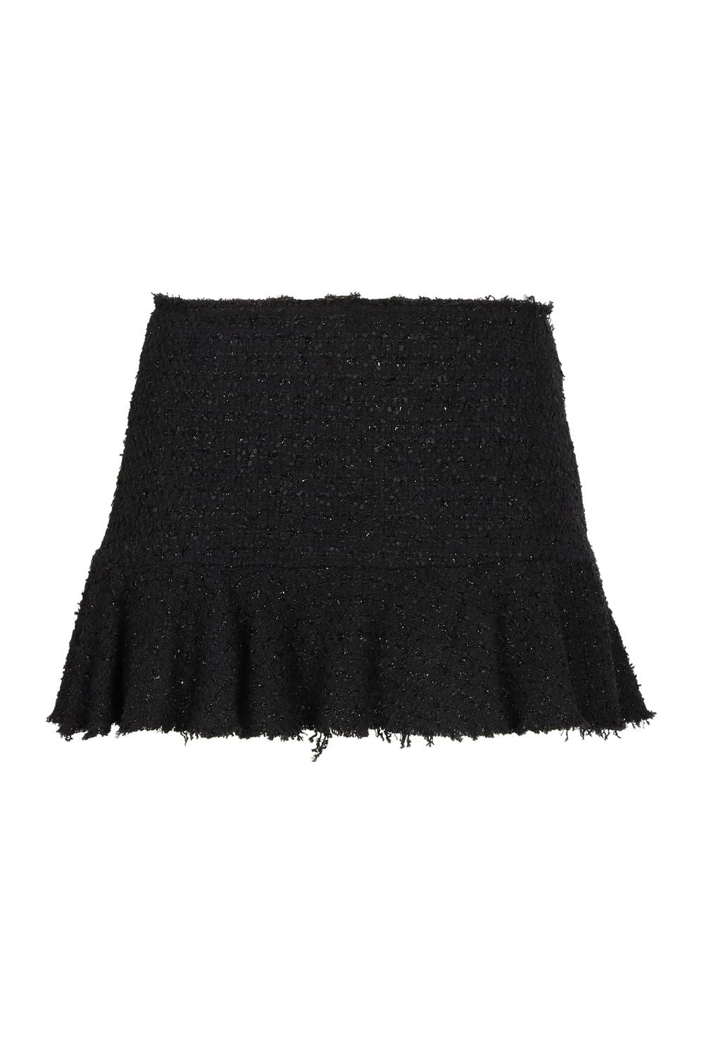 BLUMARINE Mini Lurex Bouclé Skirt