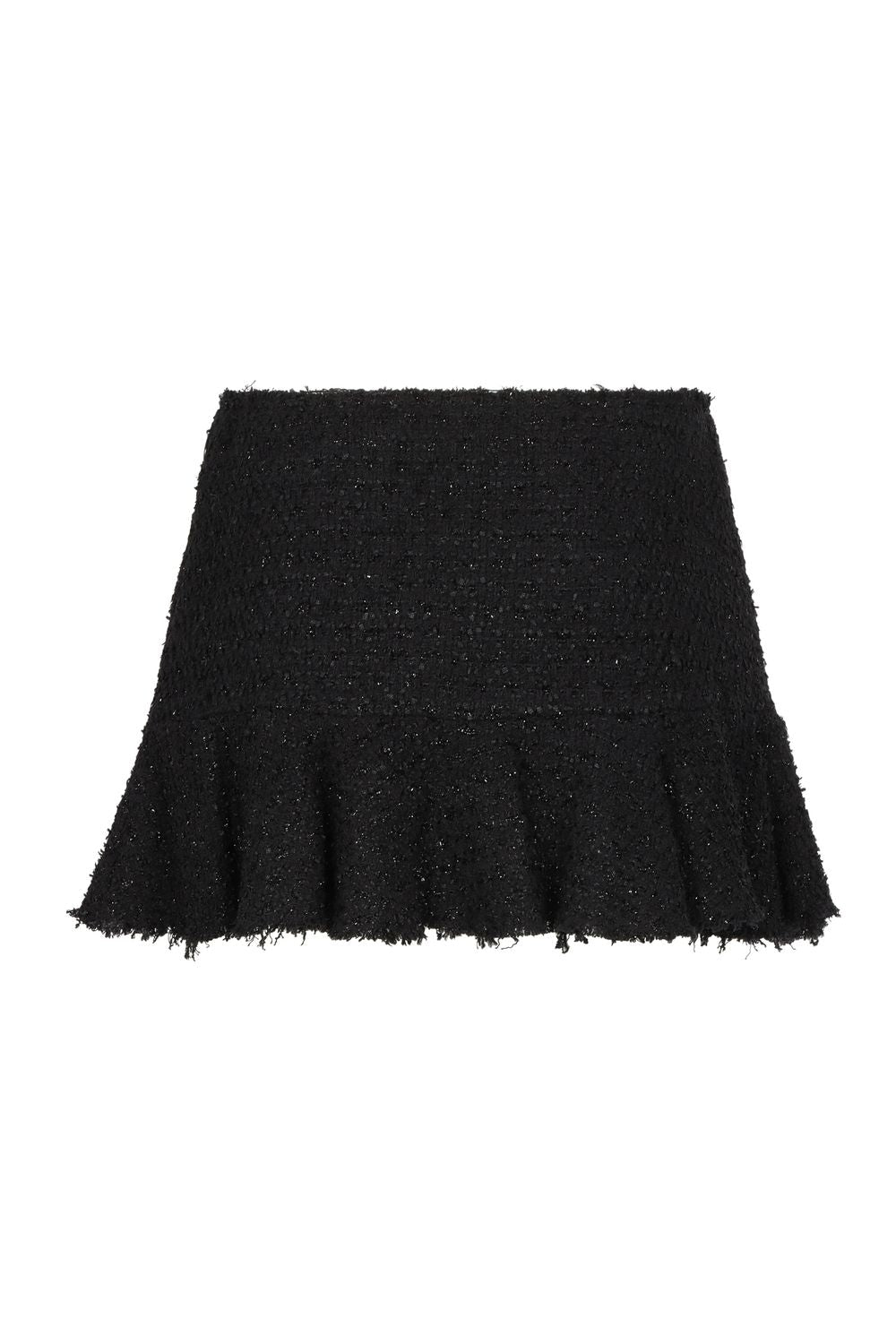 BLUMARINE Mini Lurex Bouclé Skirt