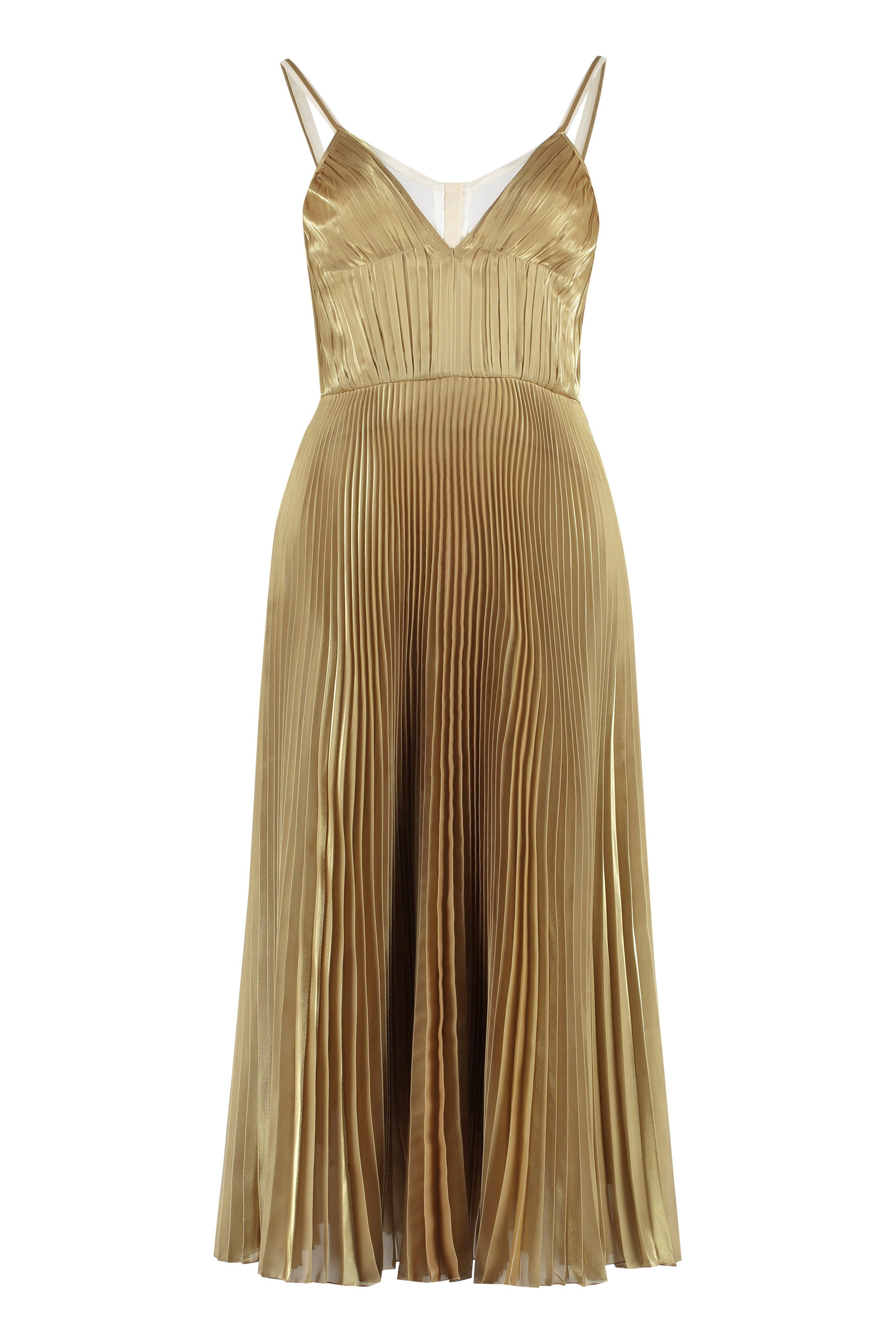 PRADA Pleated Midi Dress