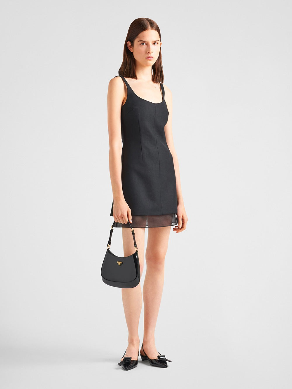 PRADA Chic Wool Mini Dress for Women