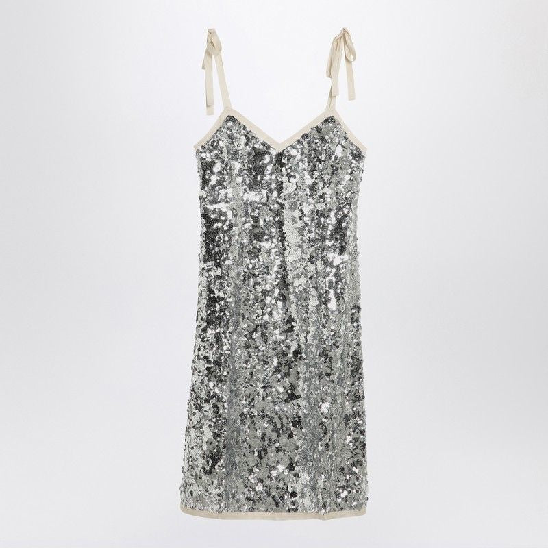 PRADA Mini Sequin Dress with Adjustable Straps