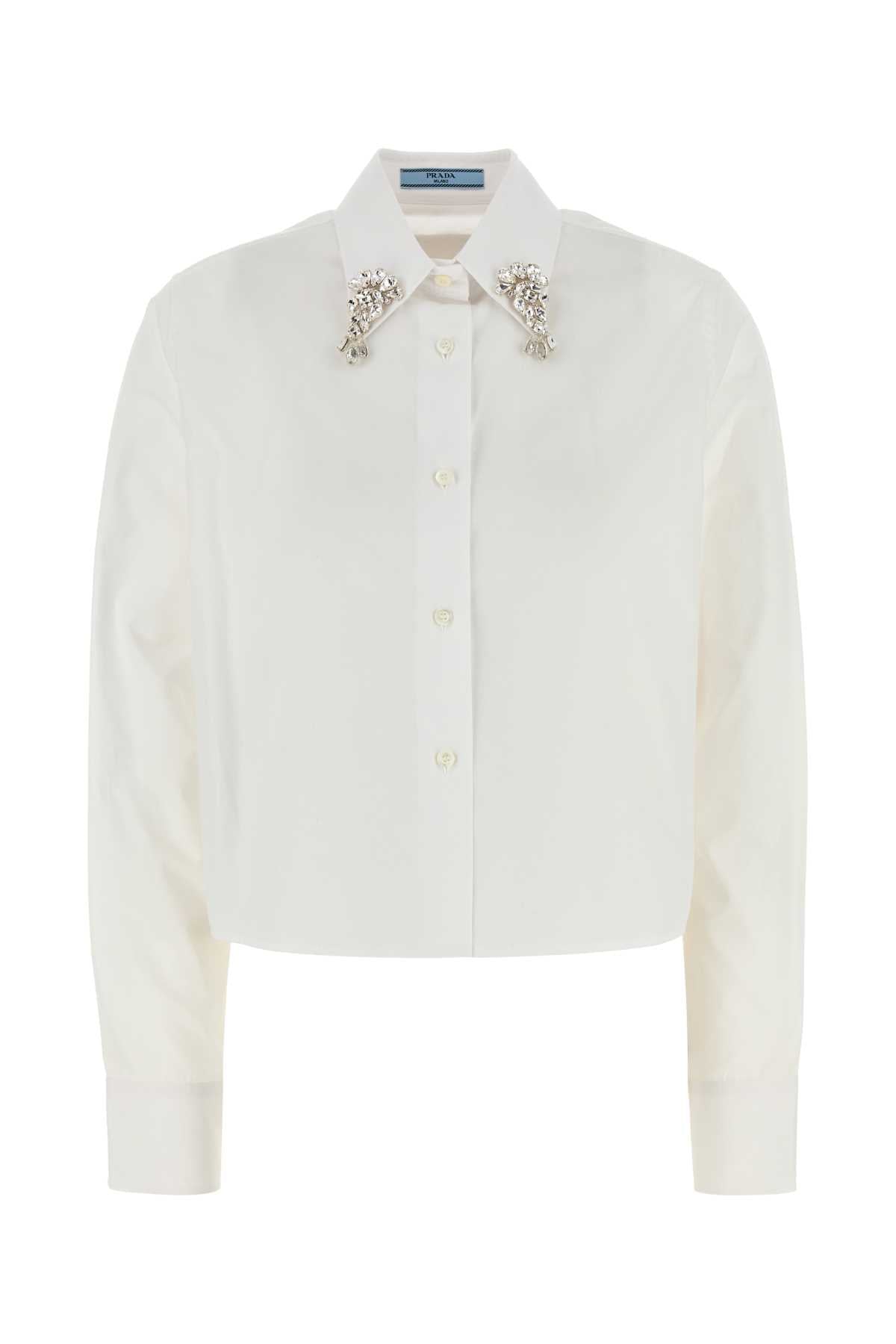 PRADA Effortlessly Chic Poplin Shirt for Women