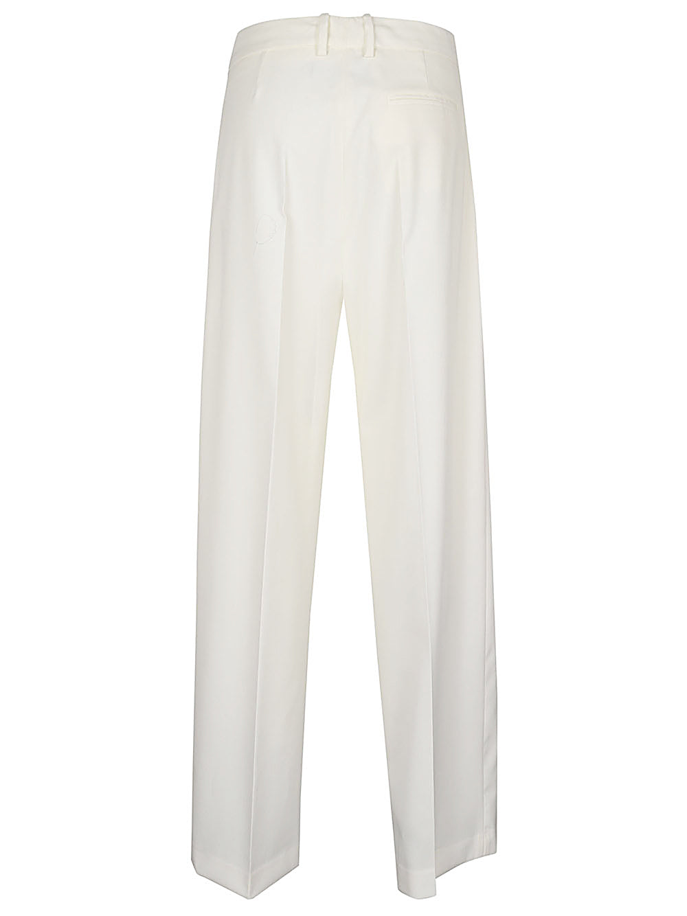 ERIKA CAVALLINI Wool Twill Cristel Jacket - Straight Cut Trousers