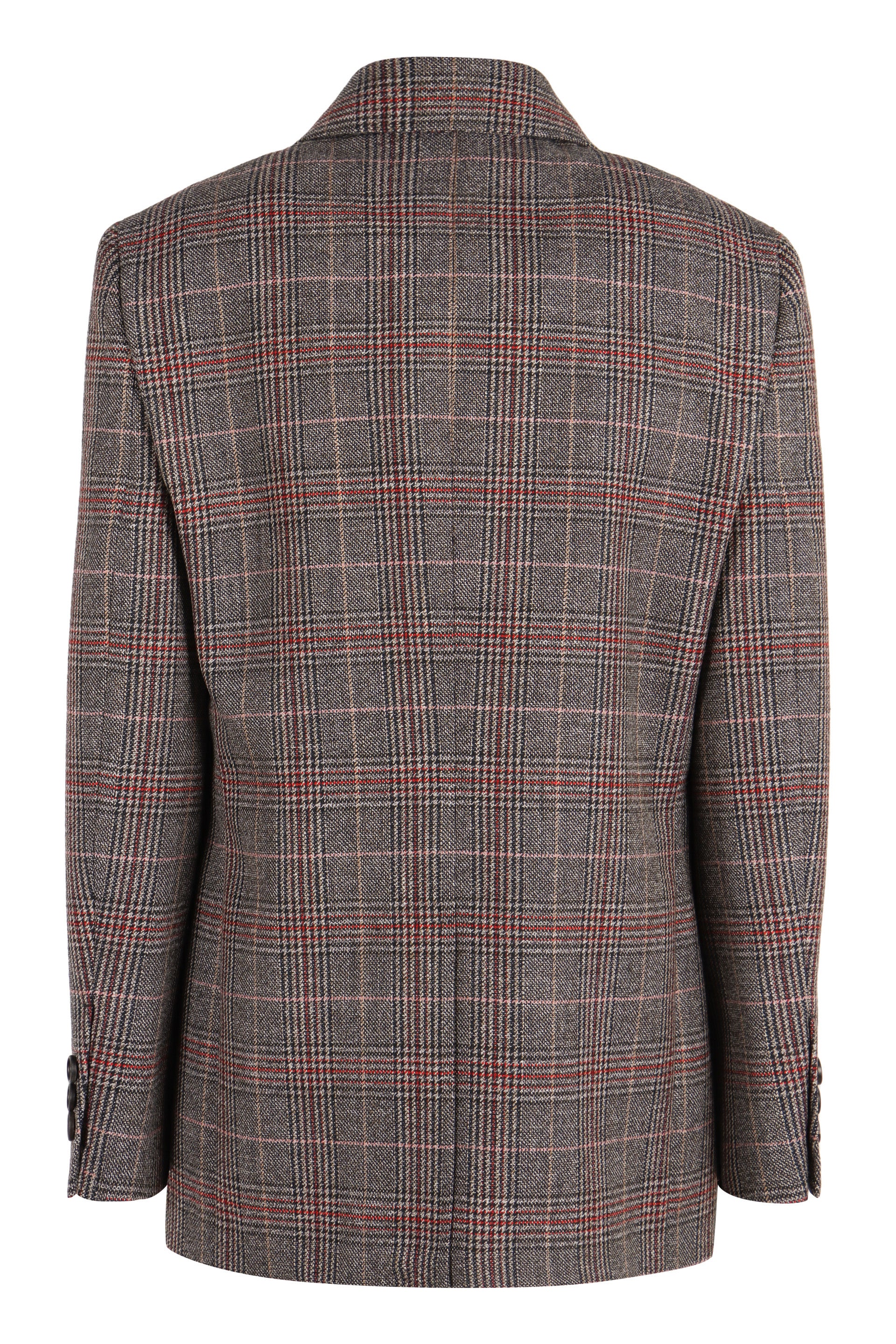 PRADA Elegant Checkered Design Jacket for Women