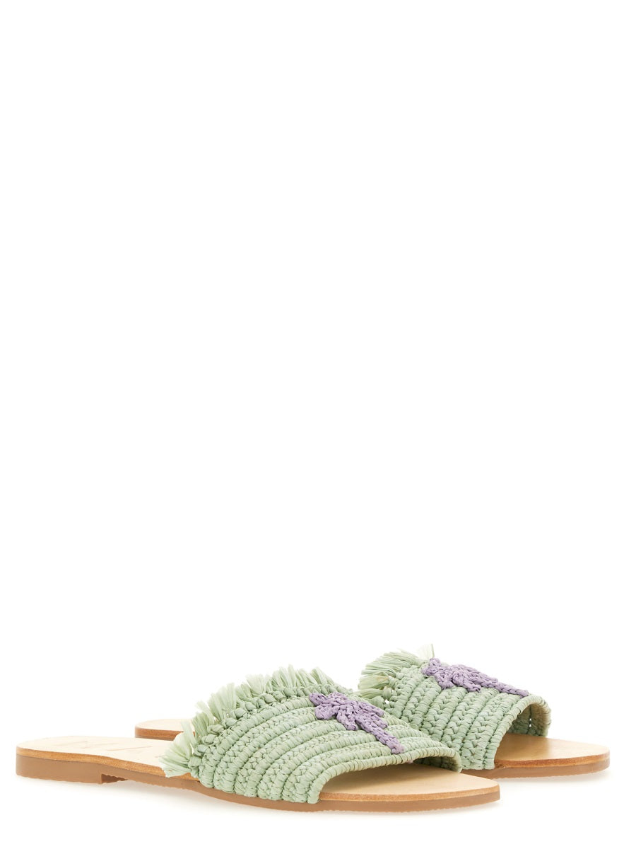 MANEBI Fringed Knot Sandal - Spring/Summer 2025