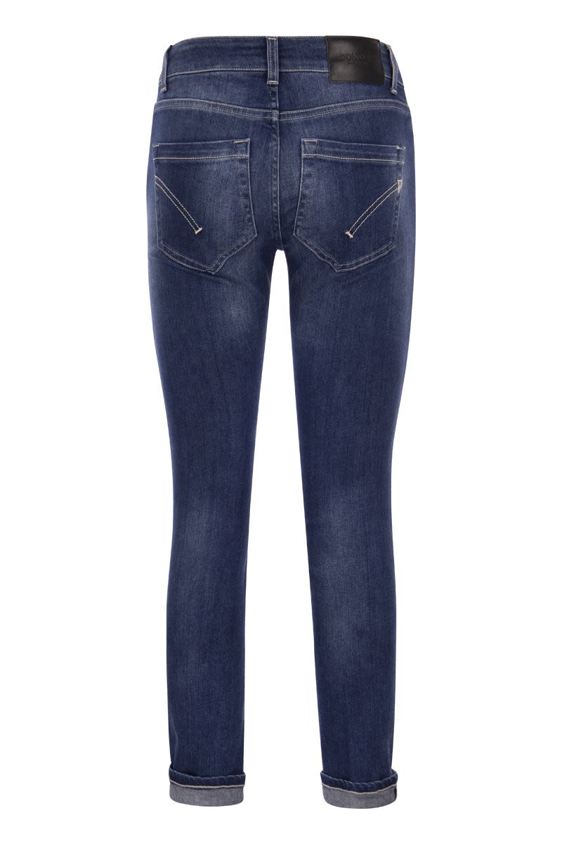 DONDUP Five-Pocket Skinny Fit Jeans