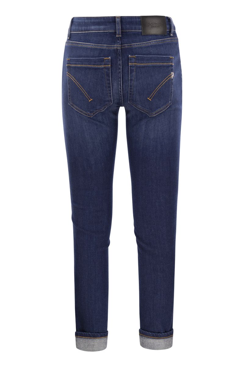 DONDUP Five-Pocket Skinny Fit Jeans