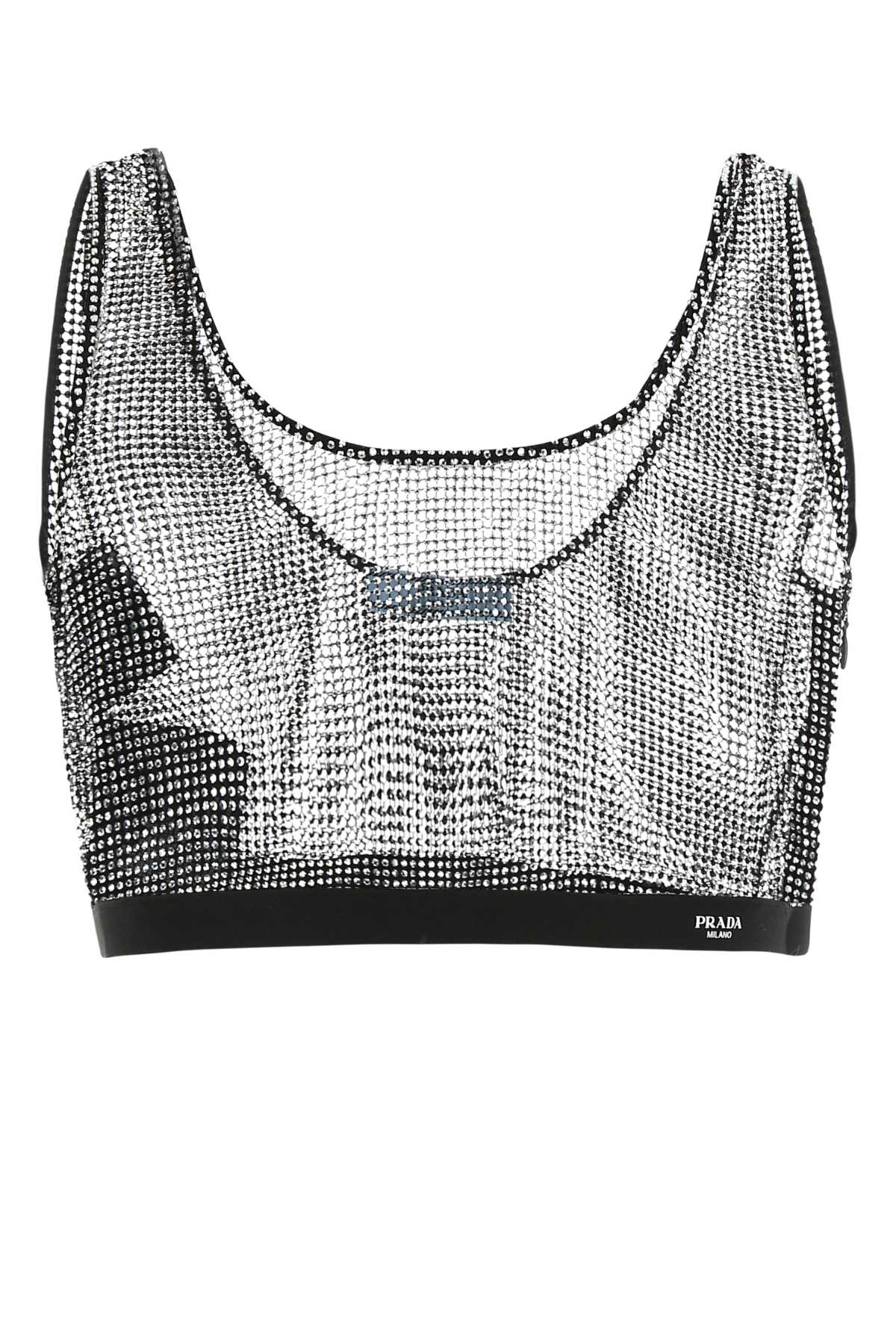 PRADA Embellished Polyester Blend Top for Women