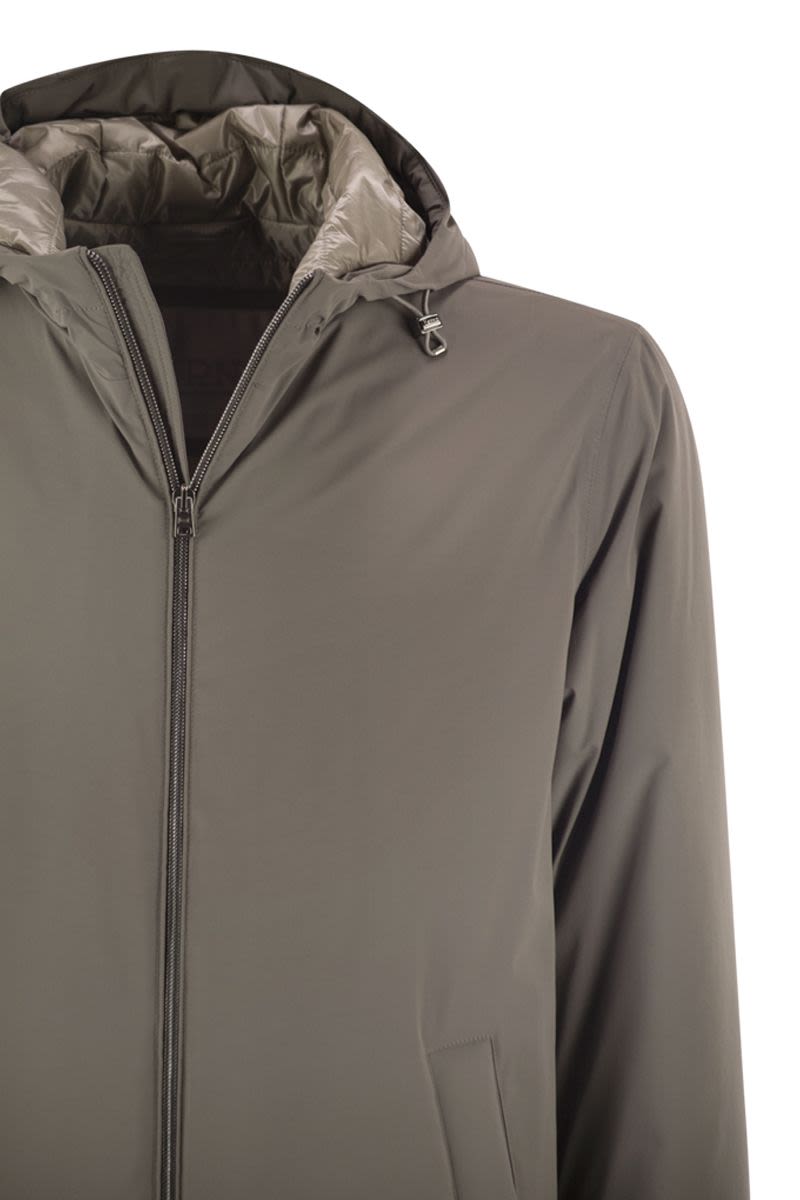 HERNO Men's Long Nylon Jacket