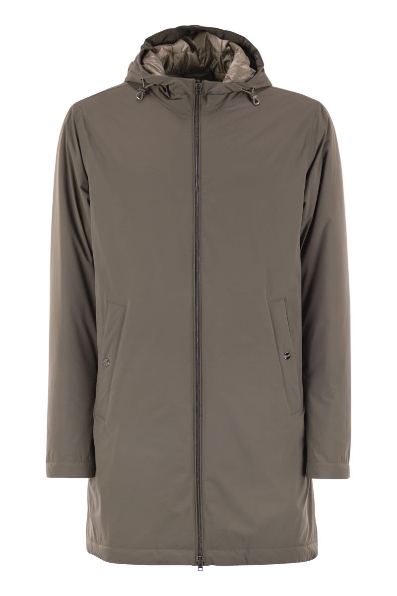HERNO Men's Long Nylon Jacket