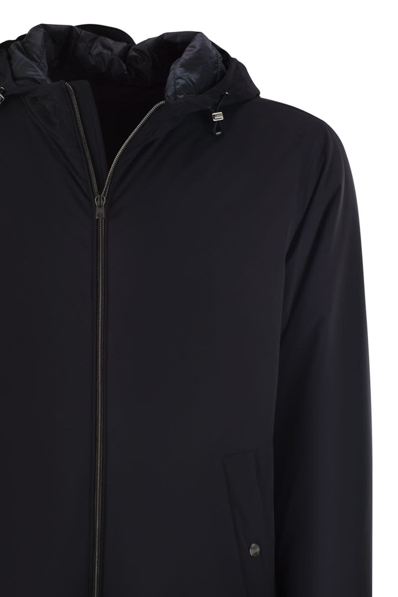 HERNO Men's Long Nylon Jacket