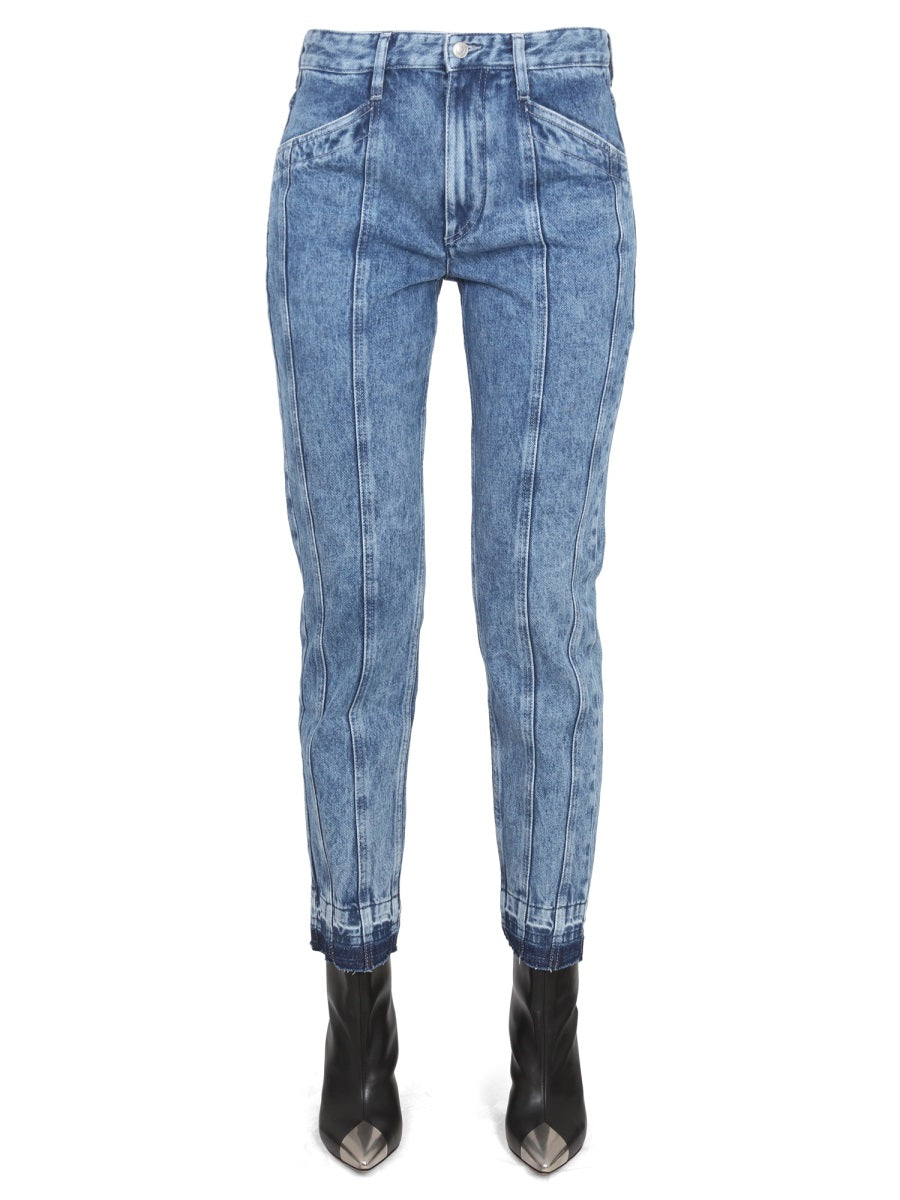 ISABEL MARANT ETOILE Sulanoa Front Button Jeans for Women